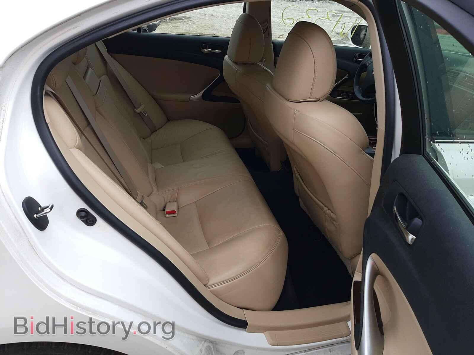 2008 LEXUS IS - VIN: JTHBK262185065380 - Фото 6