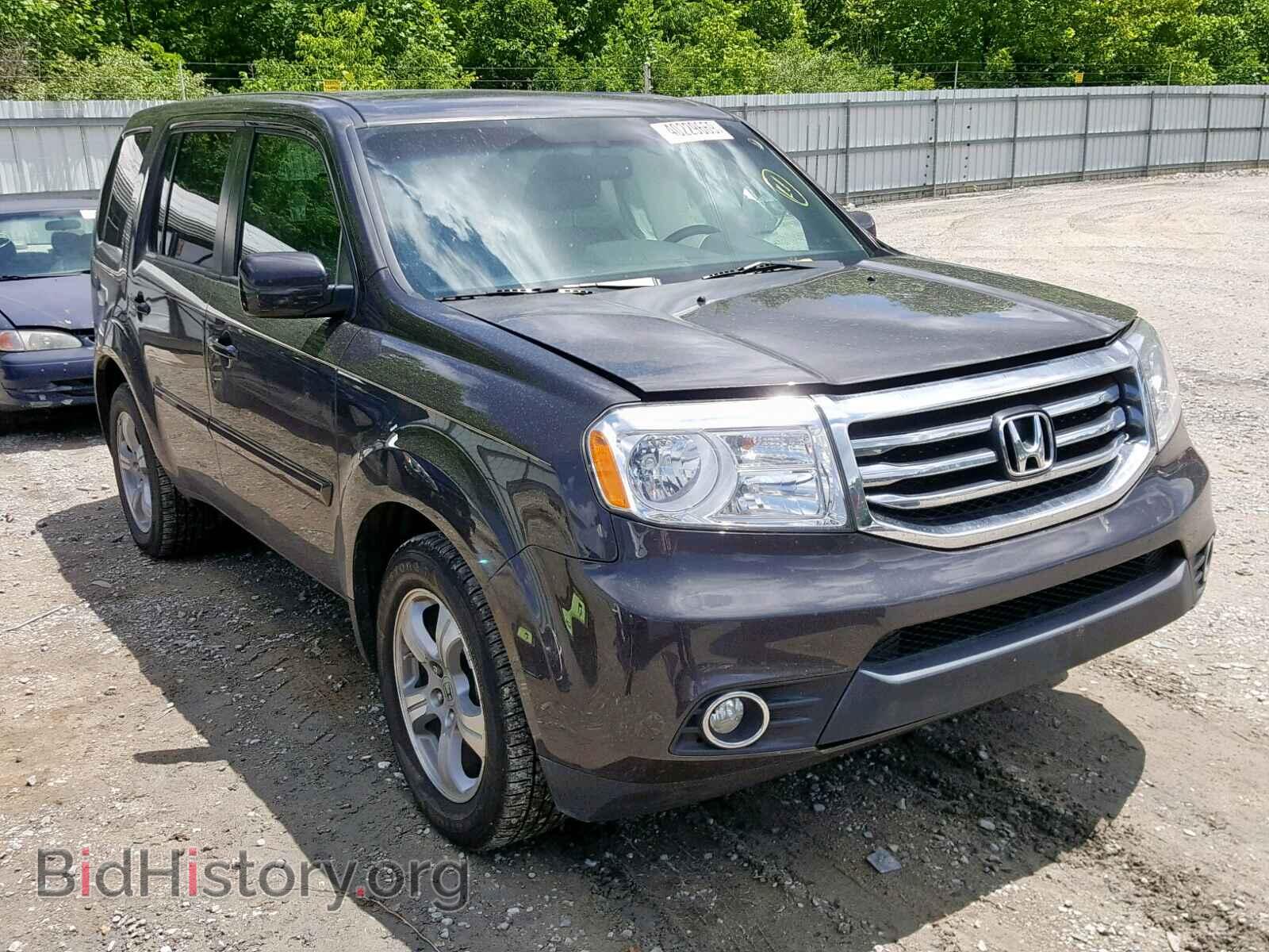 Photo 5FNYF3H55EB021812 - HONDA PILOT EXL 2014