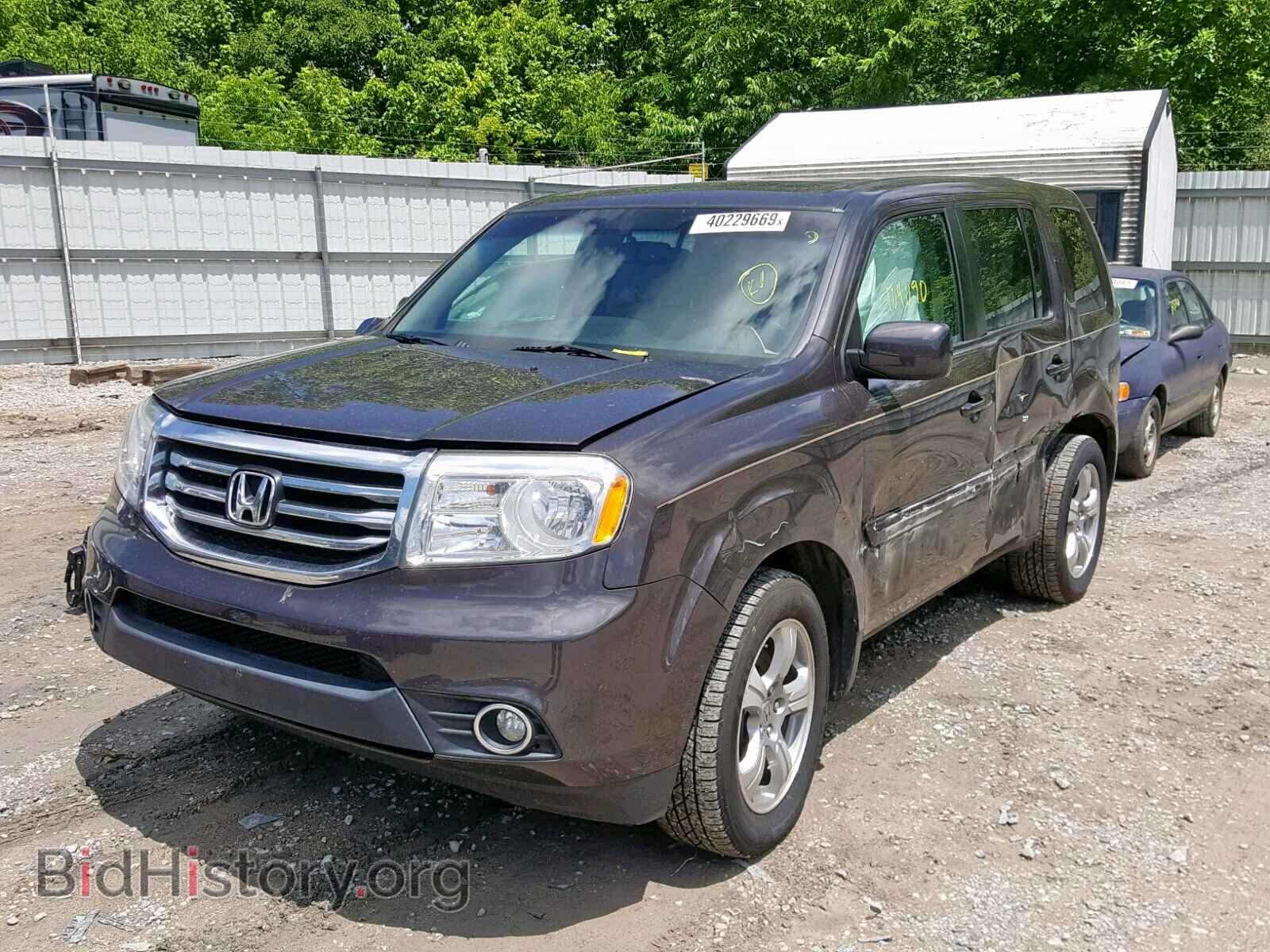 2014 HONDA PILOT EXL - VIN: 5FNYF3H55EB021812 - Photo 2