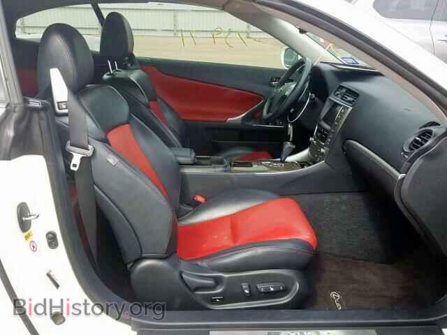 2011 LEXUS IS - VIN: JTHFE2C21B2506298 - Фото 5