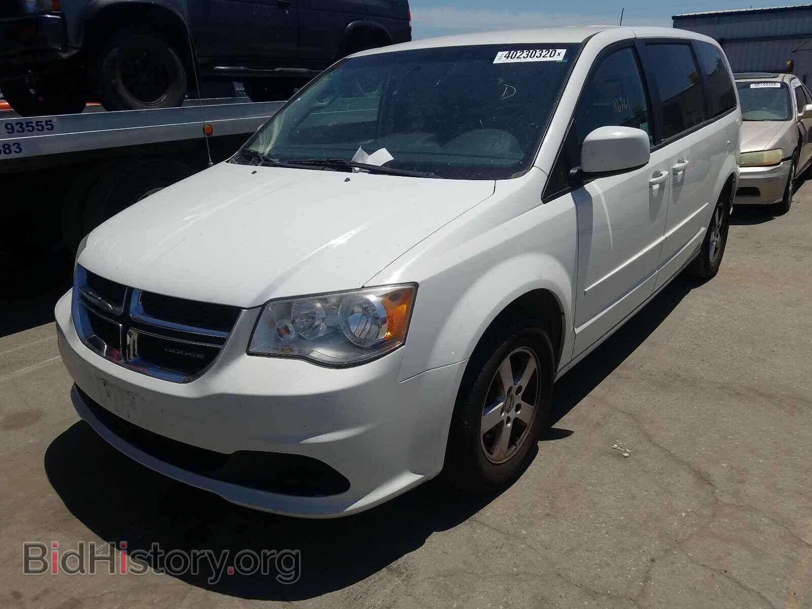 2011 DODGE CARAVAN - VIN: 2D4RN3DG1BR628419 - Фото 2