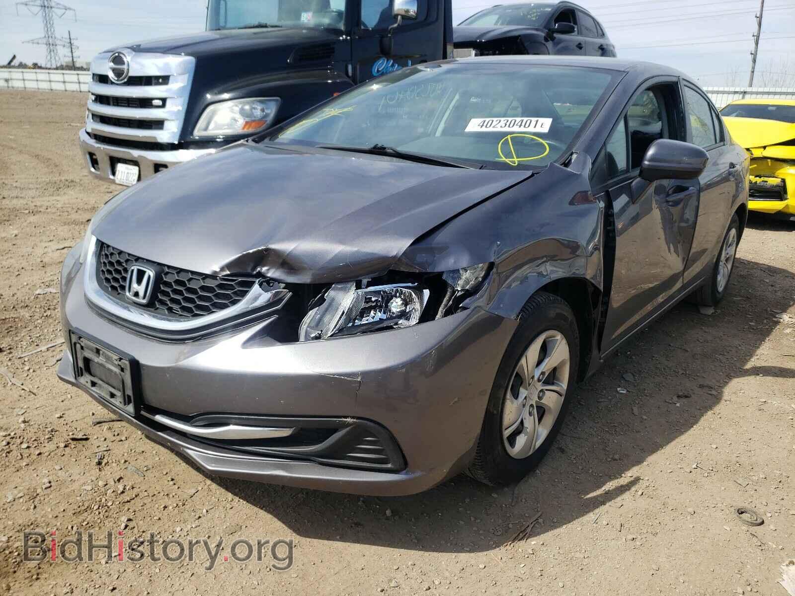 2014 HONDA CIVIC - VIN: 19XFB2F55EE012758 - Фото 2