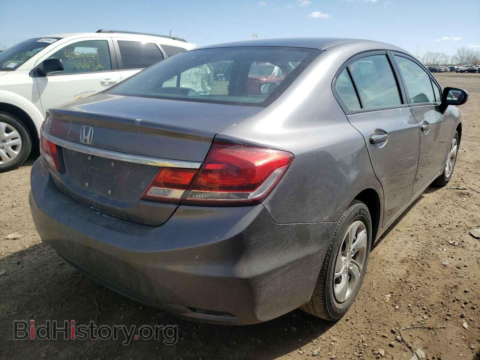 2014 HONDA CIVIC - VIN: 19XFB2F55EE012758 - Фото 4