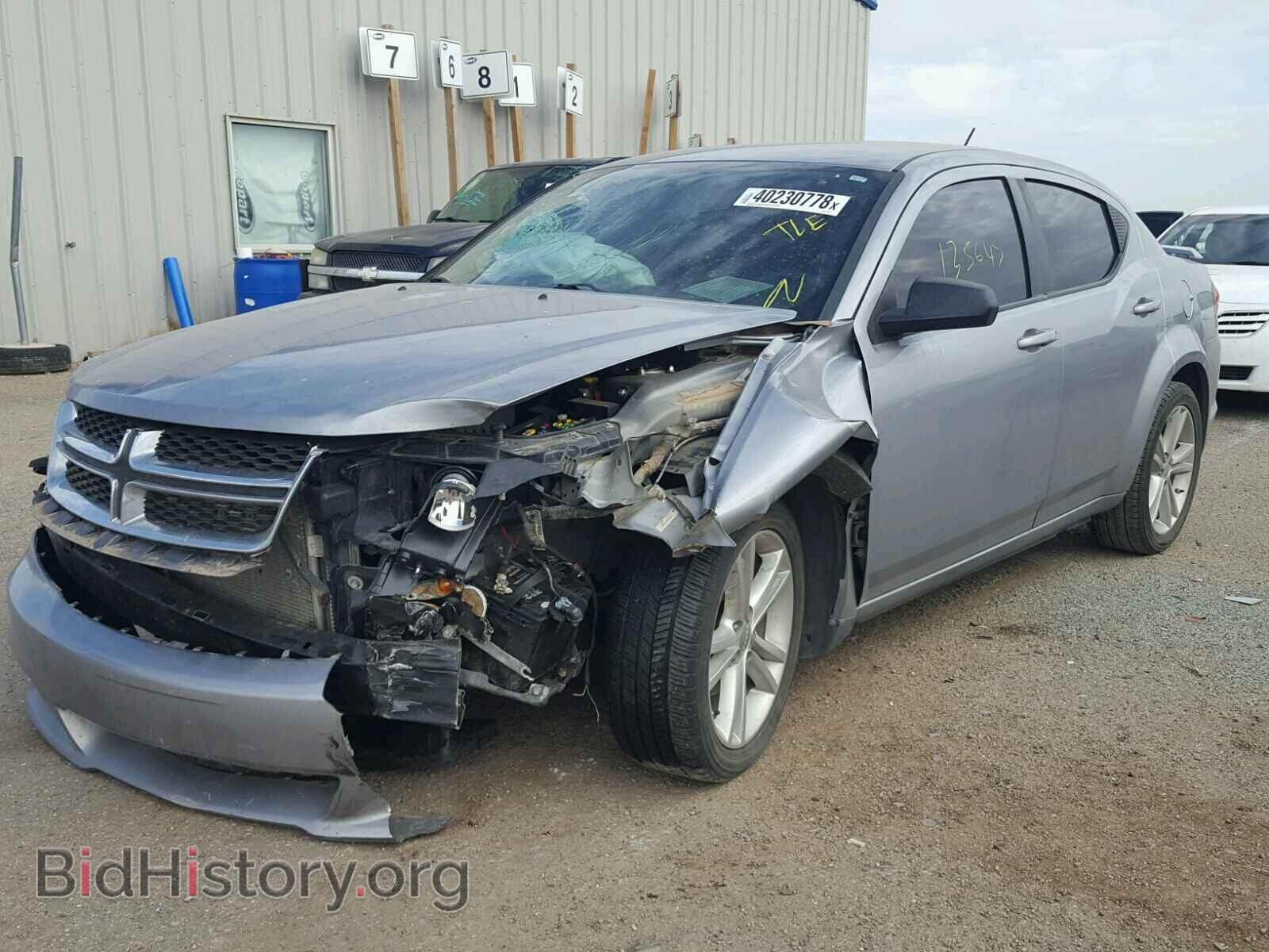 2013 DODGE AVENGER - VIN: 1C3CDZAG9DN717205 - Фото 2