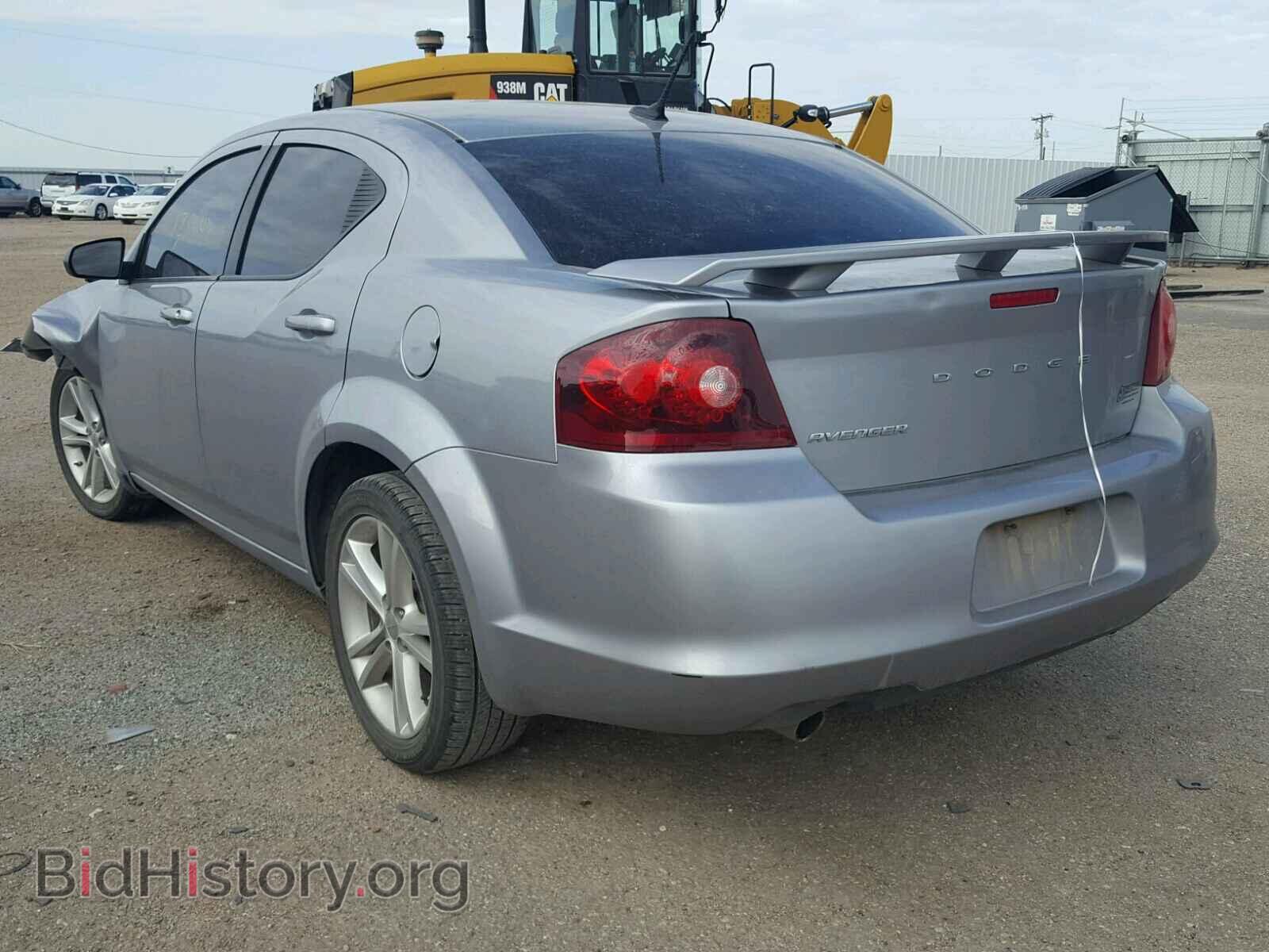 2013 DODGE AVENGER - VIN: 1C3CDZAG9DN717205 - Фото 3
