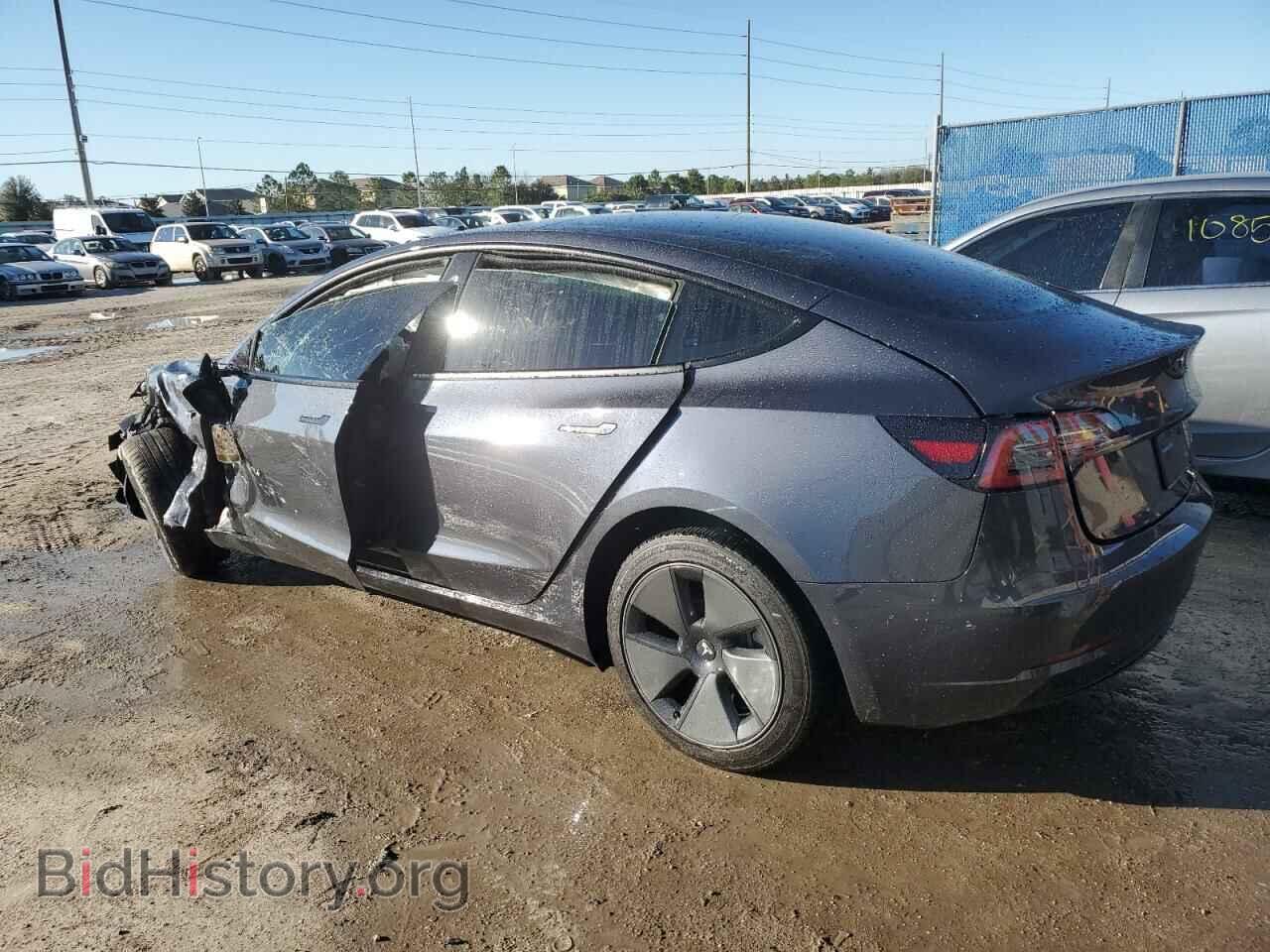 2022 TESLA MODEL 3 - VIN: 5YJ3E1EB3NF335681 - Фото 2