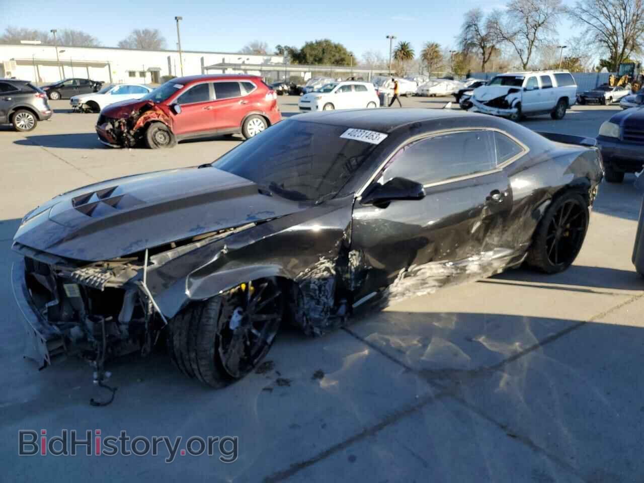 Photo 2G1FS1EW4B9139959 - CHEVROLET CAMARO 2011