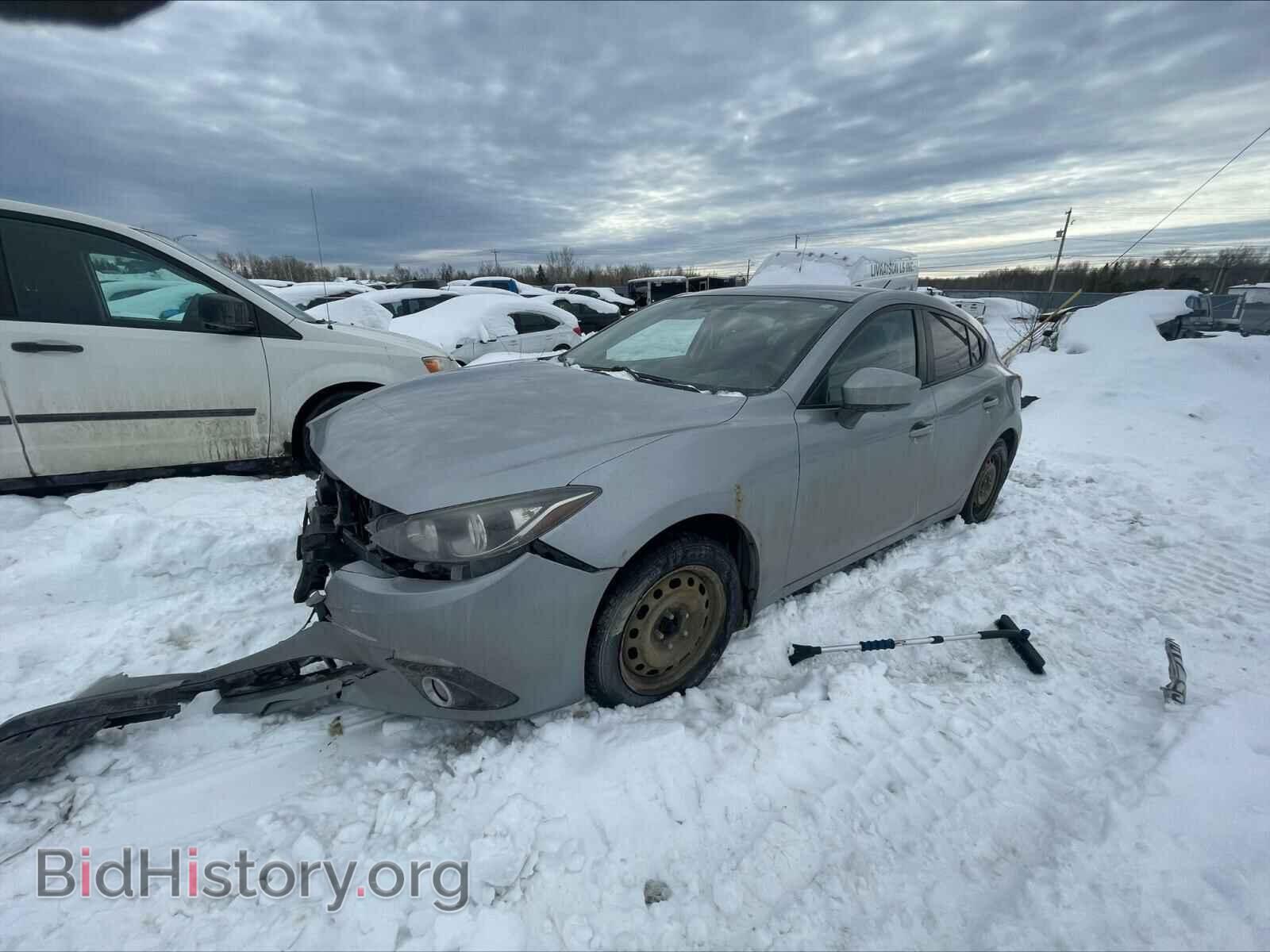 2014 MAZDA 3 - VIN: JM1BM1K73E1101385 - Фото 2