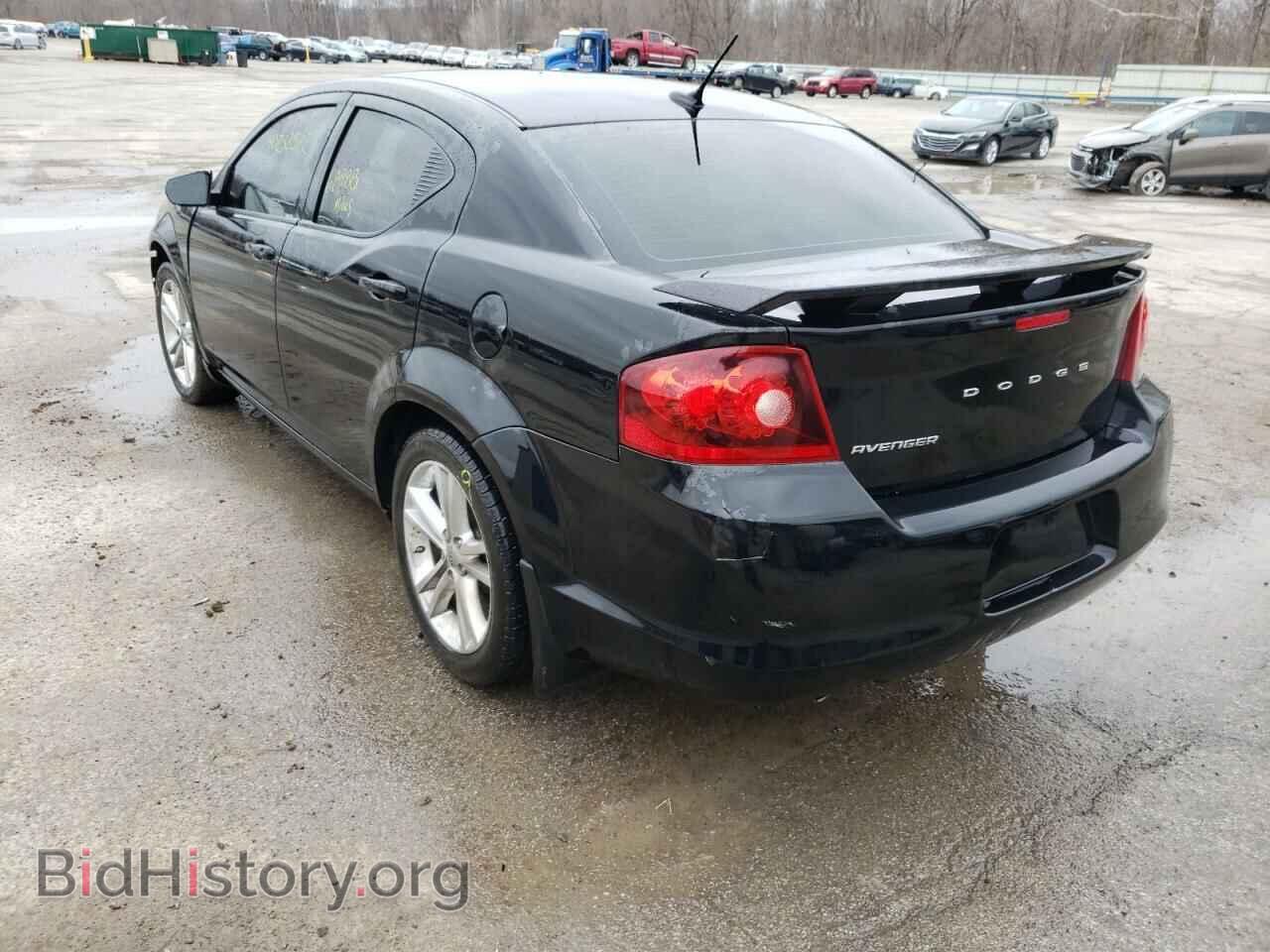 2013 DODGE AVENGER - VIN: 1C3CDZAG7DN630788 - Фото 3