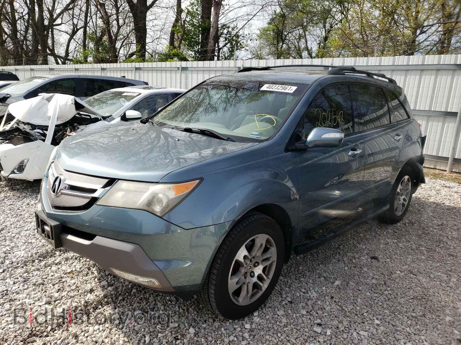 2007 ACURA MDX - VIN: 2HNYD28227H510908 - Фото 2