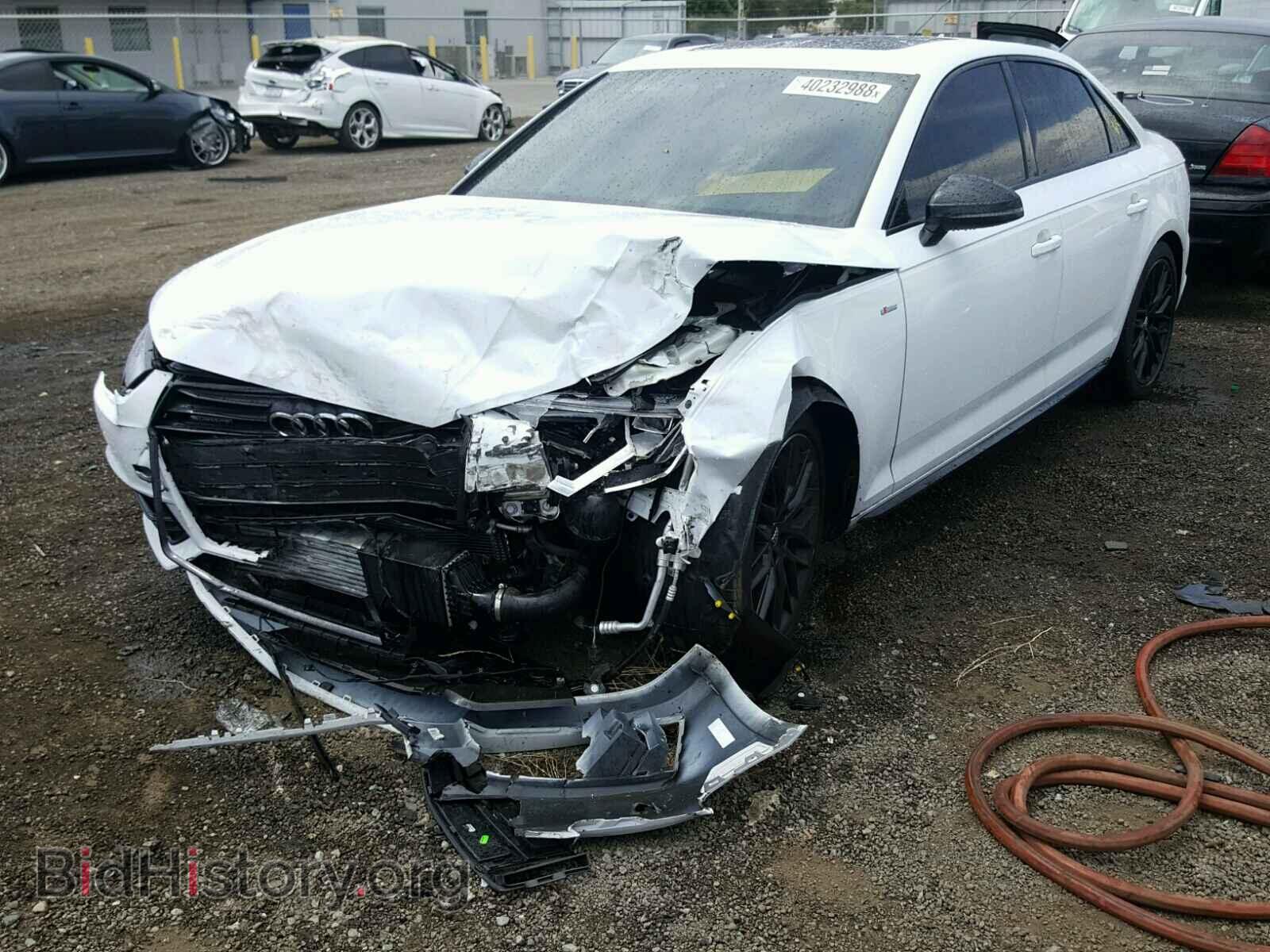 2018 AUDI A4 - VIN: WAUENAF44JA054787 - Фото 2