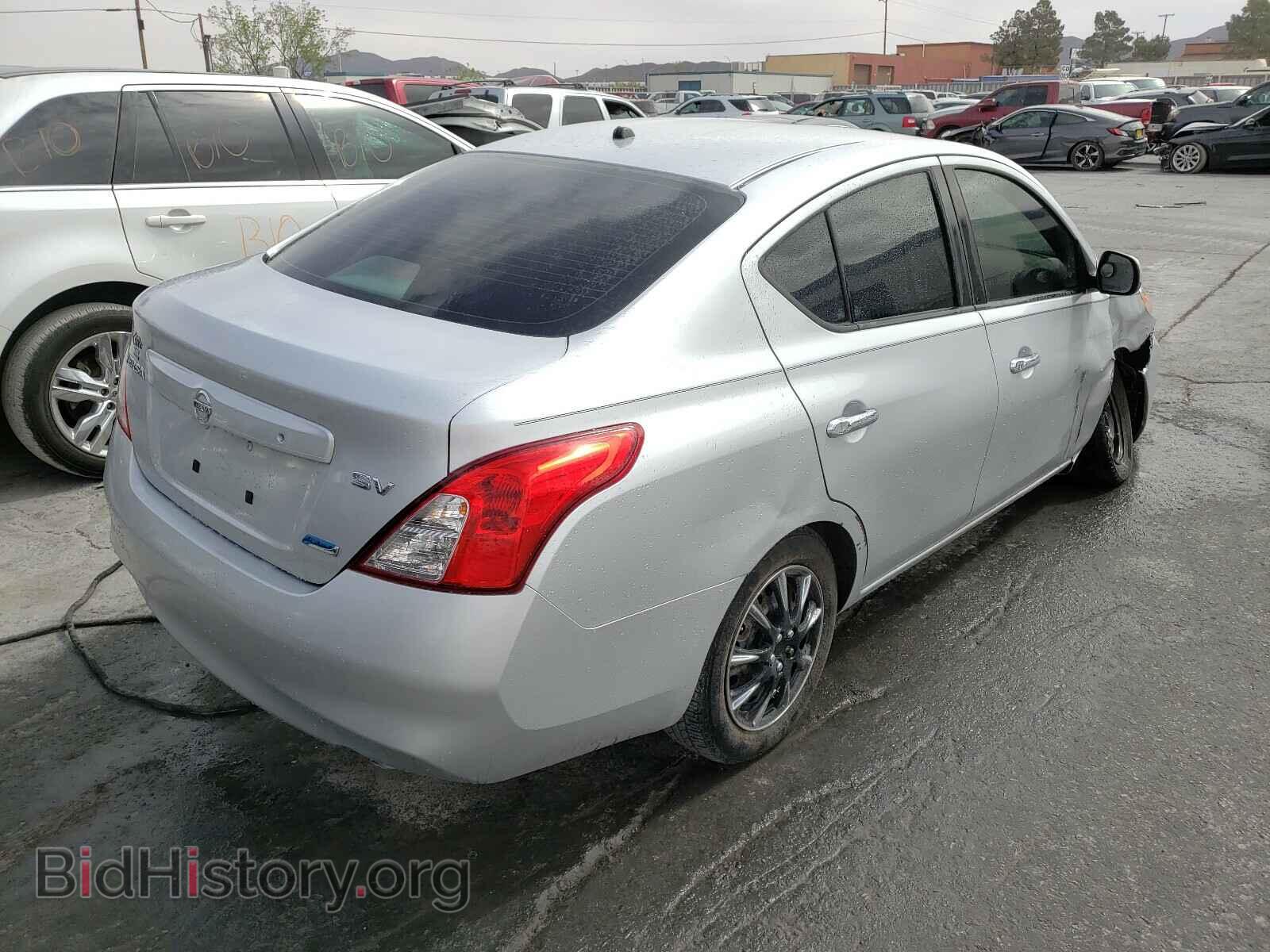 2012 NISSAN VERSA - VIN: 3N1CN7AP7CL826745 - Фото 4