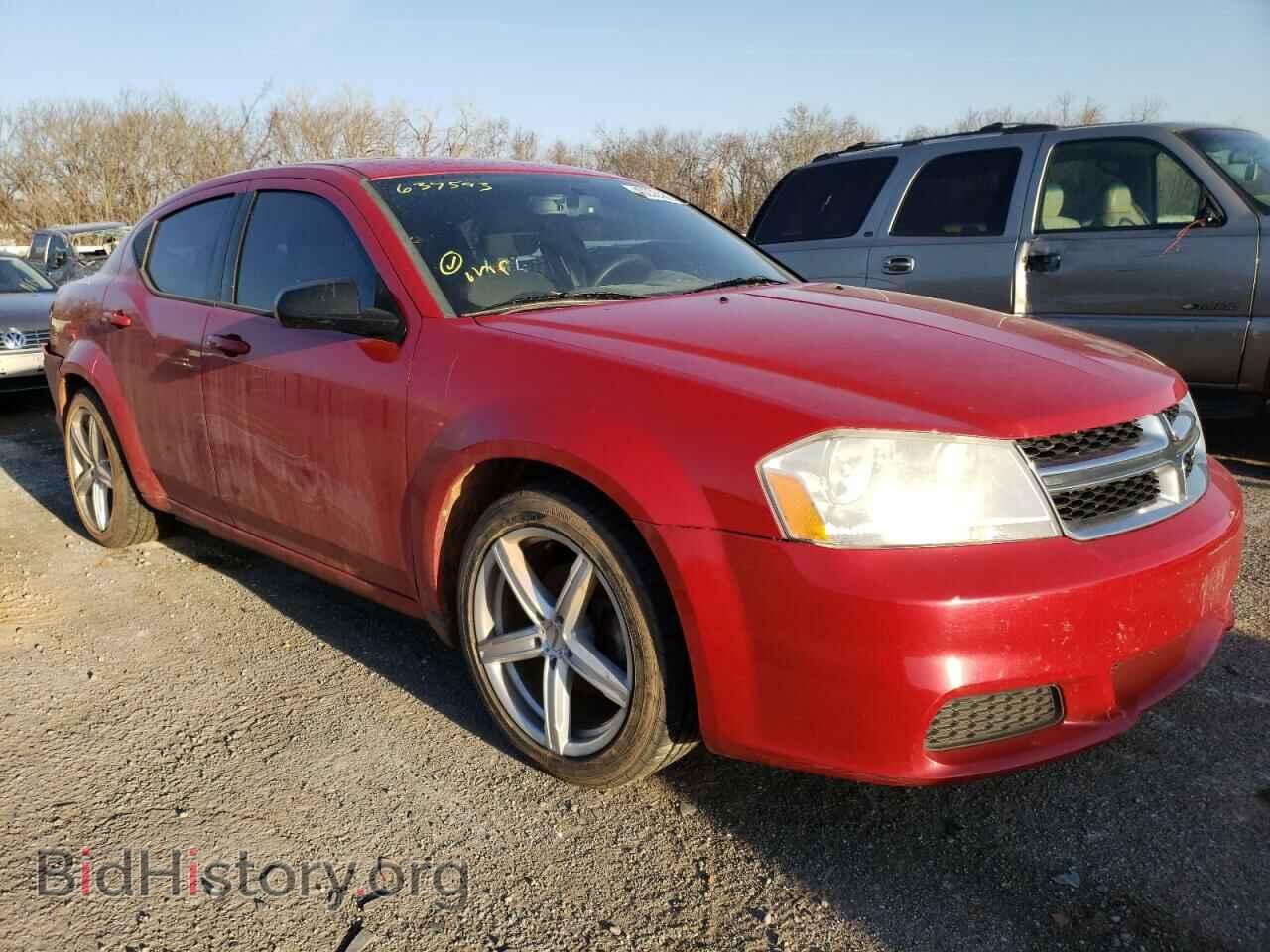 Фотография 1C3CDZABXDN637593 - DODGE AVENGER 2013