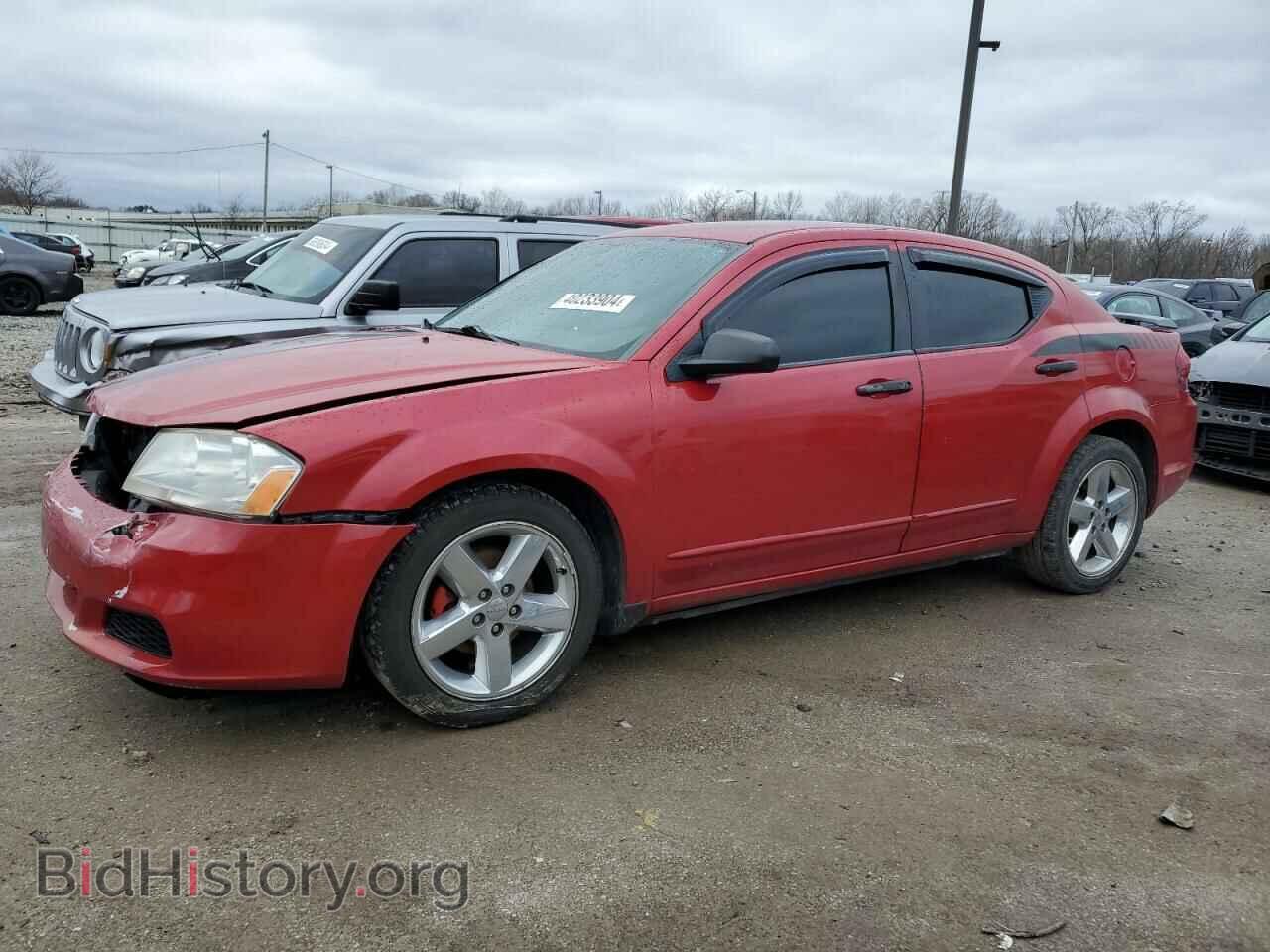 Photo 1C3CDZAB8CN181821 - DODGE AVENGER 2012