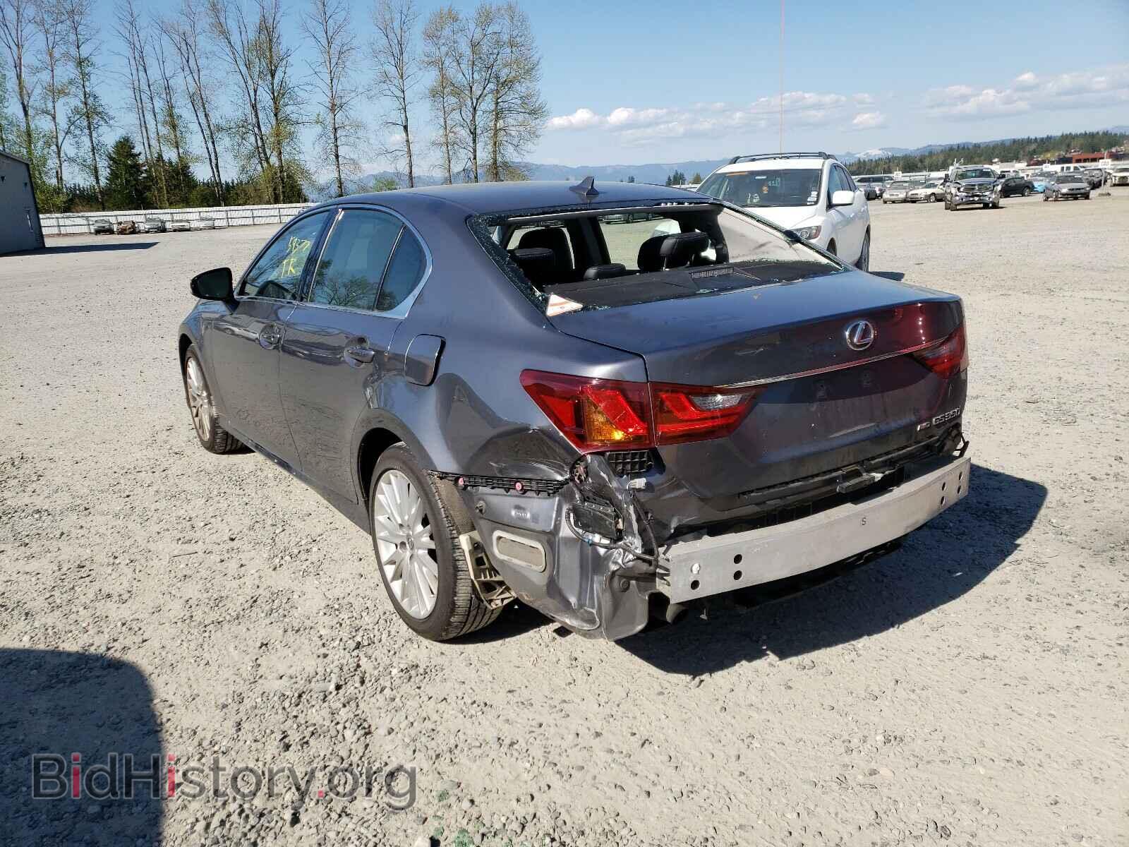 2013 LEXUS GS350 - VIN: JTHCE1BL4D5003969 - Фото 3