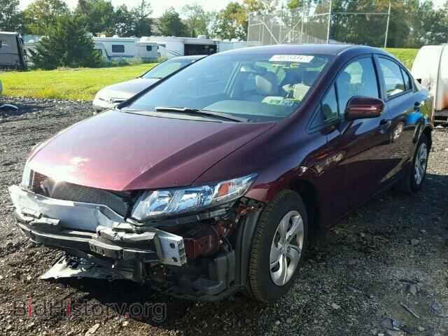 2014 HONDA CIVIC - VIN: 19XFB2F50EE254339 - Фото 2