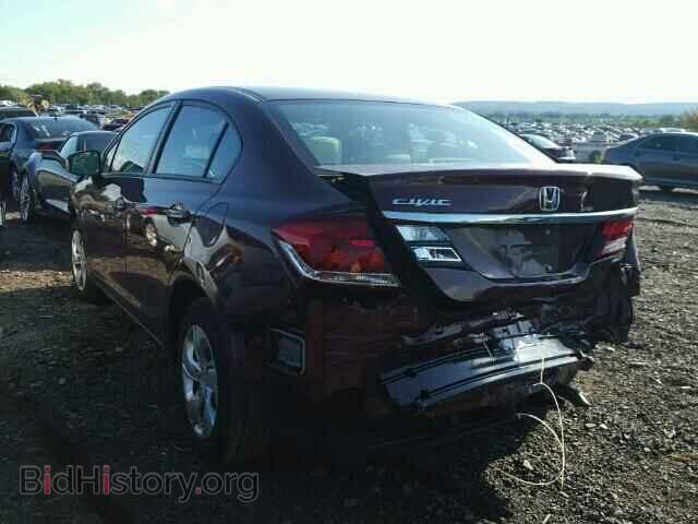 2014 HONDA CIVIC - VIN: 19XFB2F50EE254339 - Фото 3