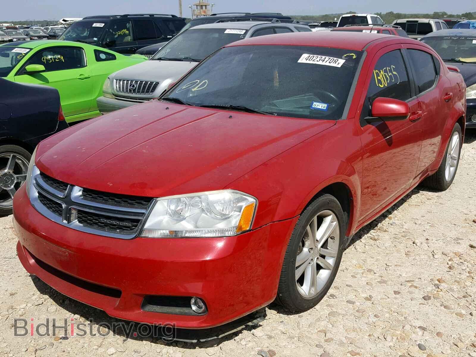 2011 DODGE AVENGER - VIN: 1B3BD1FG4BN508342 - Фото 2