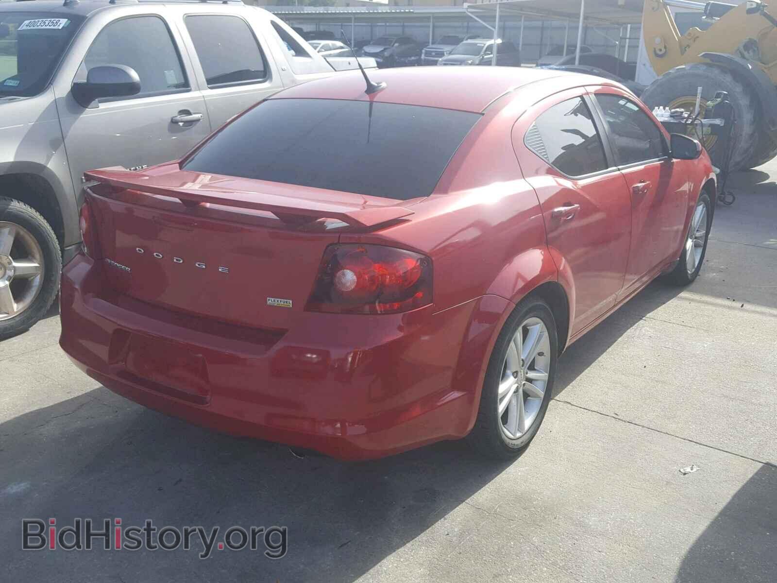 2011 DODGE AVENGER - VIN: 1B3BD1FG4BN508342 - Фото 4
