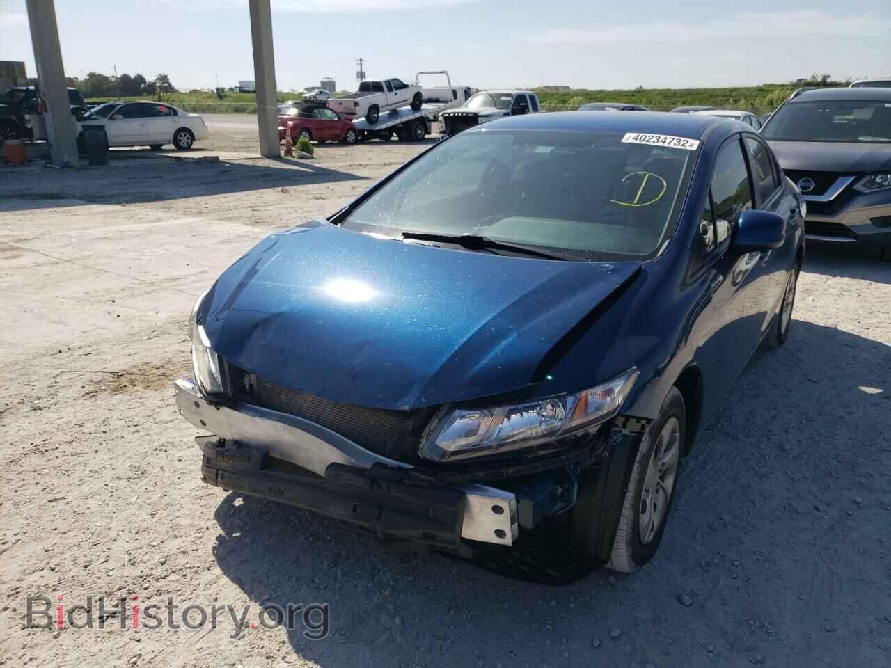 2013 HONDA CIVIC - VIN: 19XFB2F52DE100102 - Фото 2