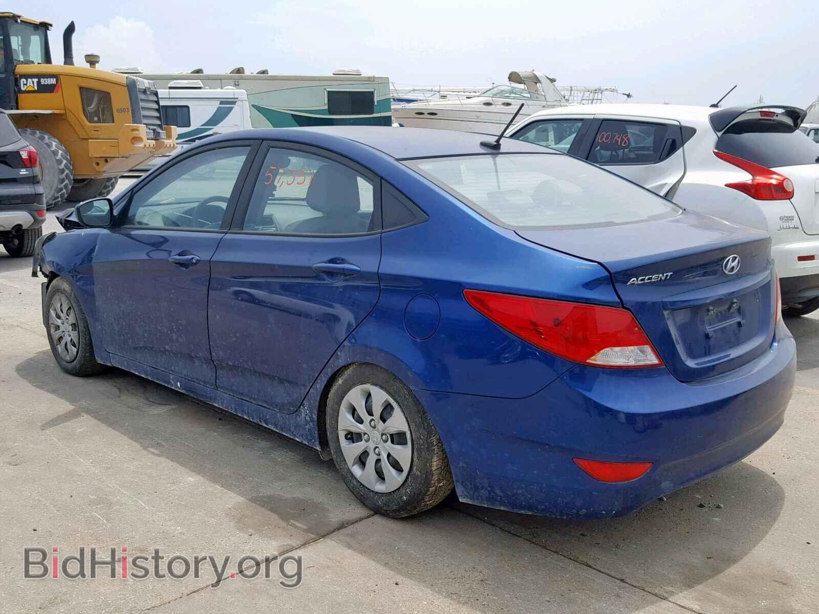 2016 HYUNDAI ACCENT - VIN: KMHCT4AE0GU094479 - Фото 3