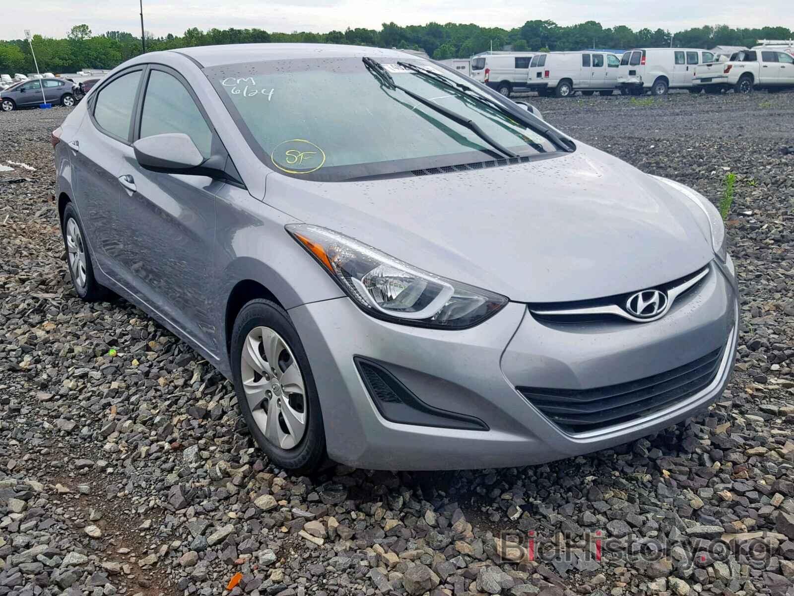 Photo 5NPDH4AE6GH752598 - HYUNDAI ELANTRA 2016