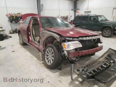 2012 Chrysler 300 300 Limite, красный — VIN 2C3CCACG7CH264341, Copart