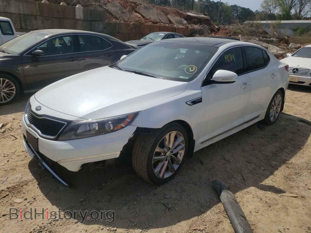 2014 KIA OPTIMA - VIN: 5XXGR4A67EG349337 - Фото 2