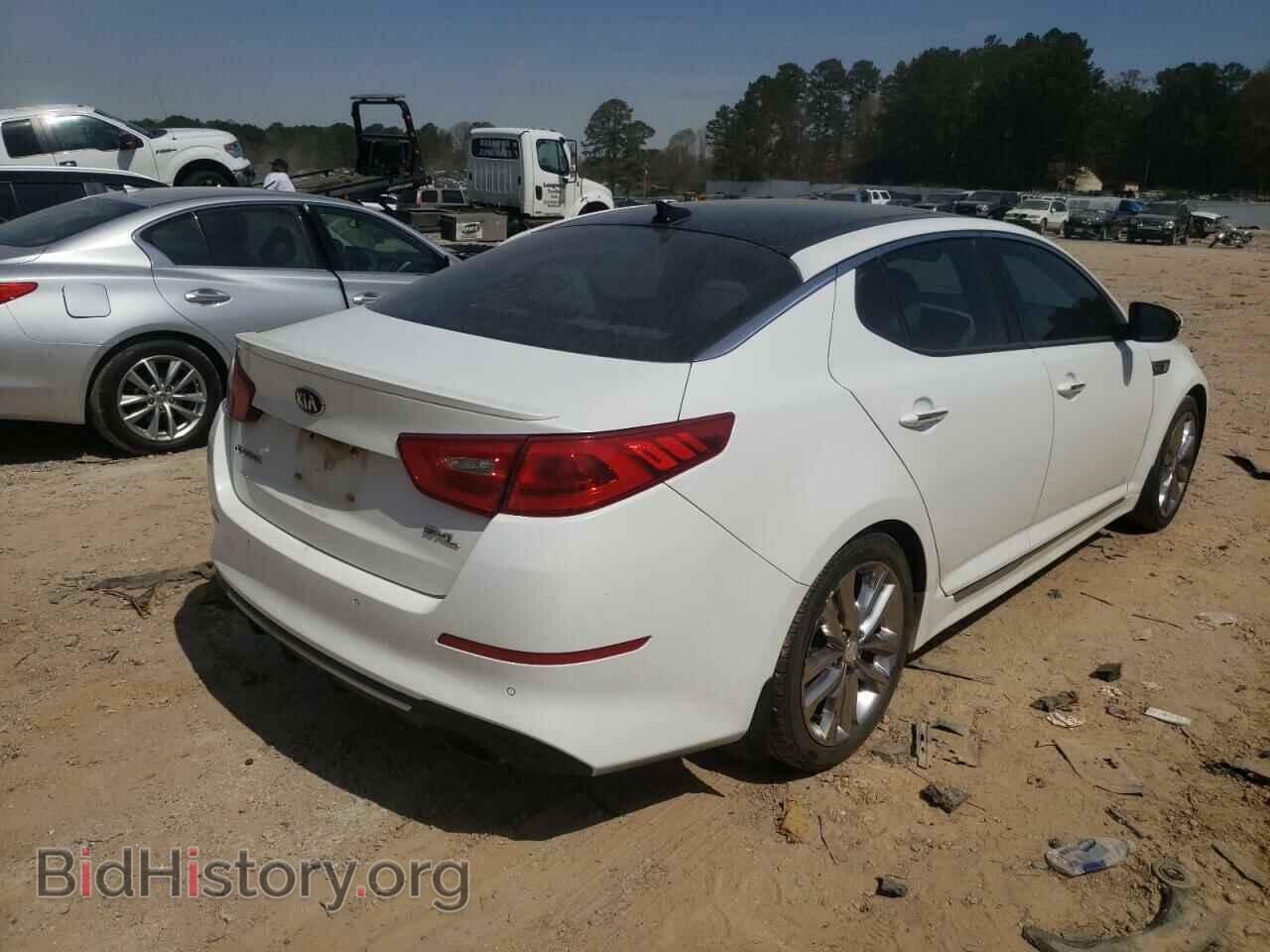 2014 KIA OPTIMA - VIN: 5XXGR4A67EG349337 - Фото 4