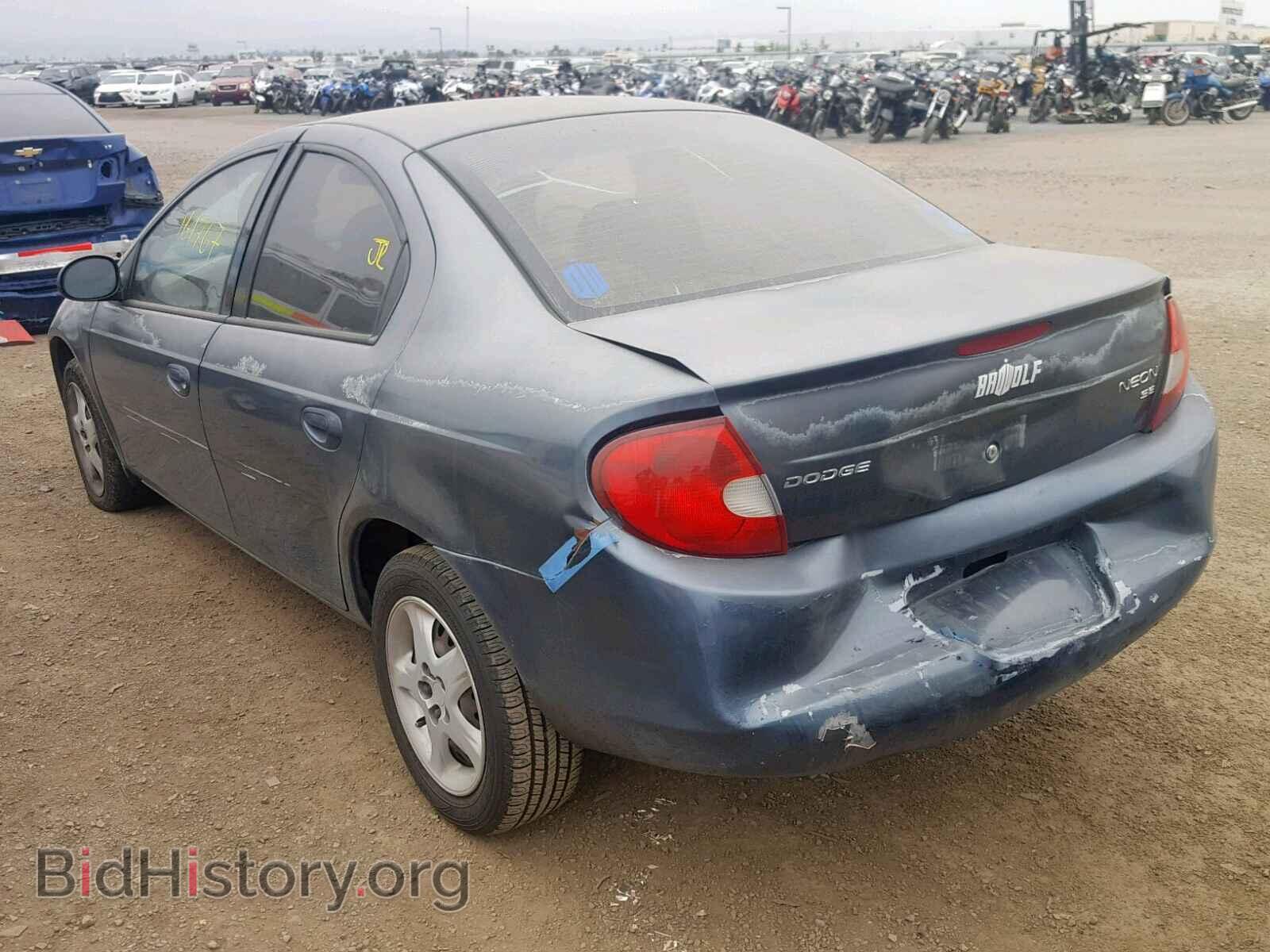 2002 DODGE NEON - VIN: 1B3AS46C12D595882 - Фото 3