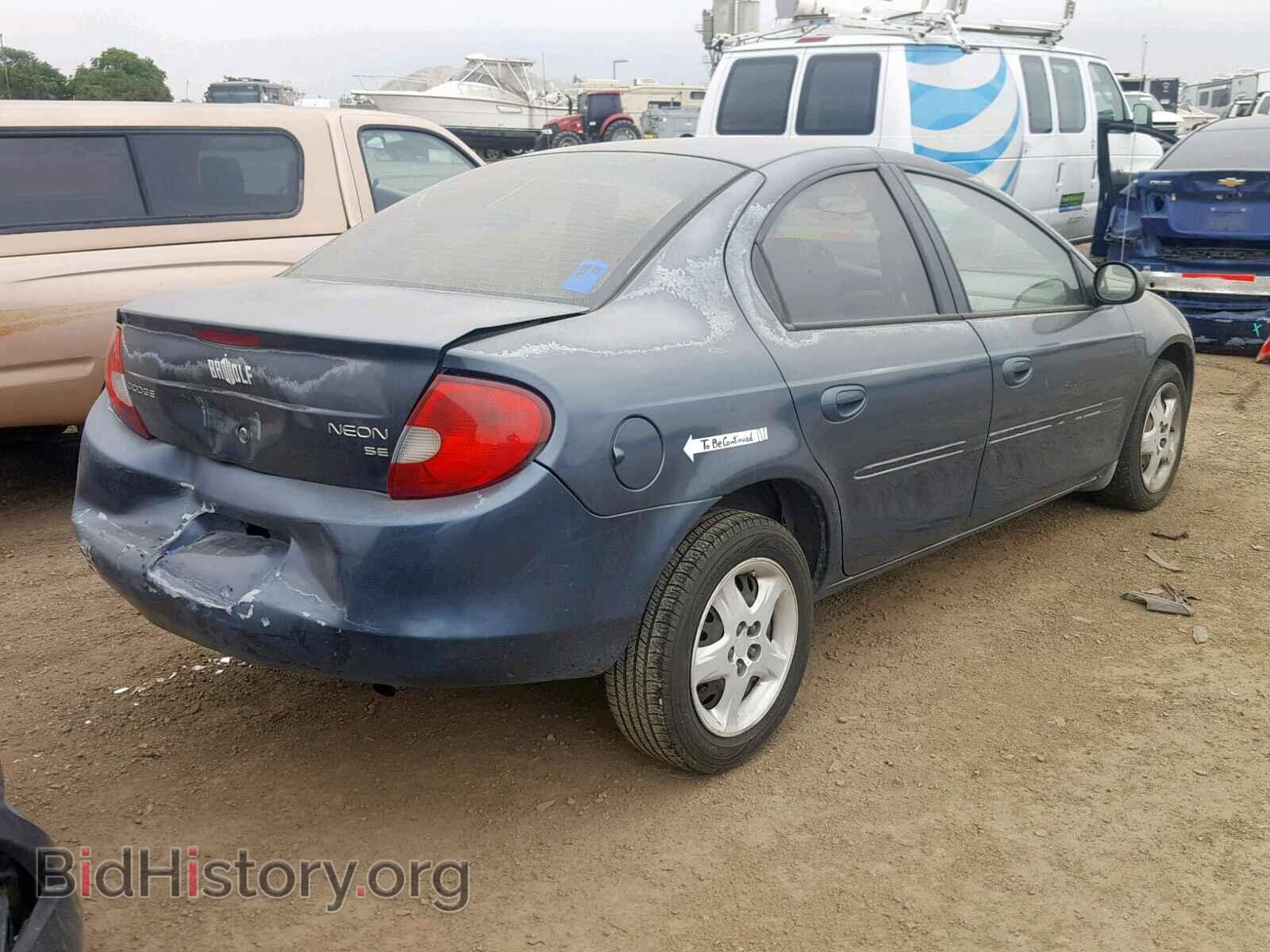 2002 DODGE NEON - VIN: 1B3AS46C12D595882 - Фото 4