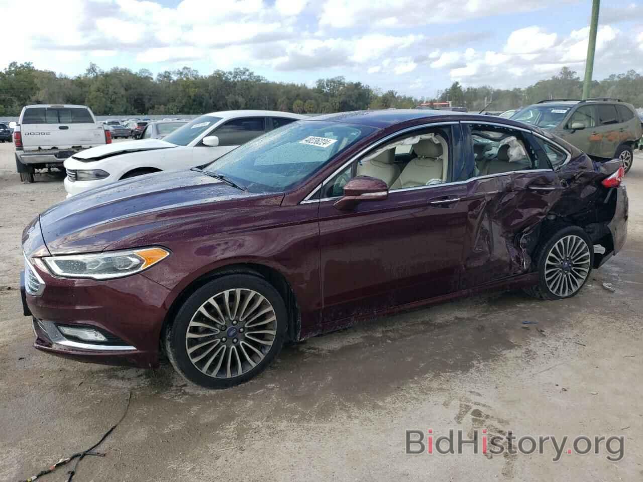 Фотография 3FA6P0T93HR289229 - FORD FUSION 2017