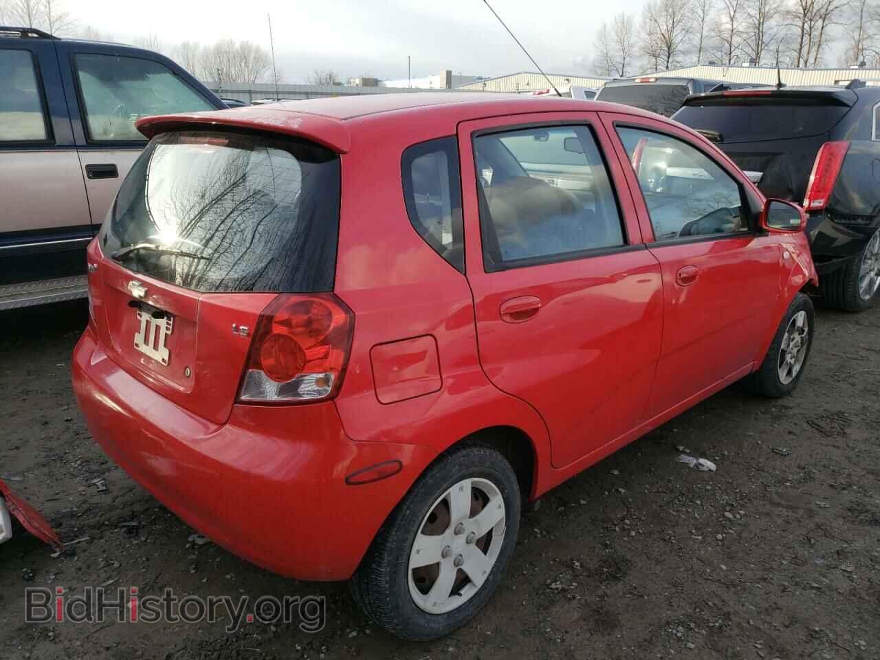 2007 CHEVROLET AVEO - VIN: KL1TD65677B745044 - Фото 3