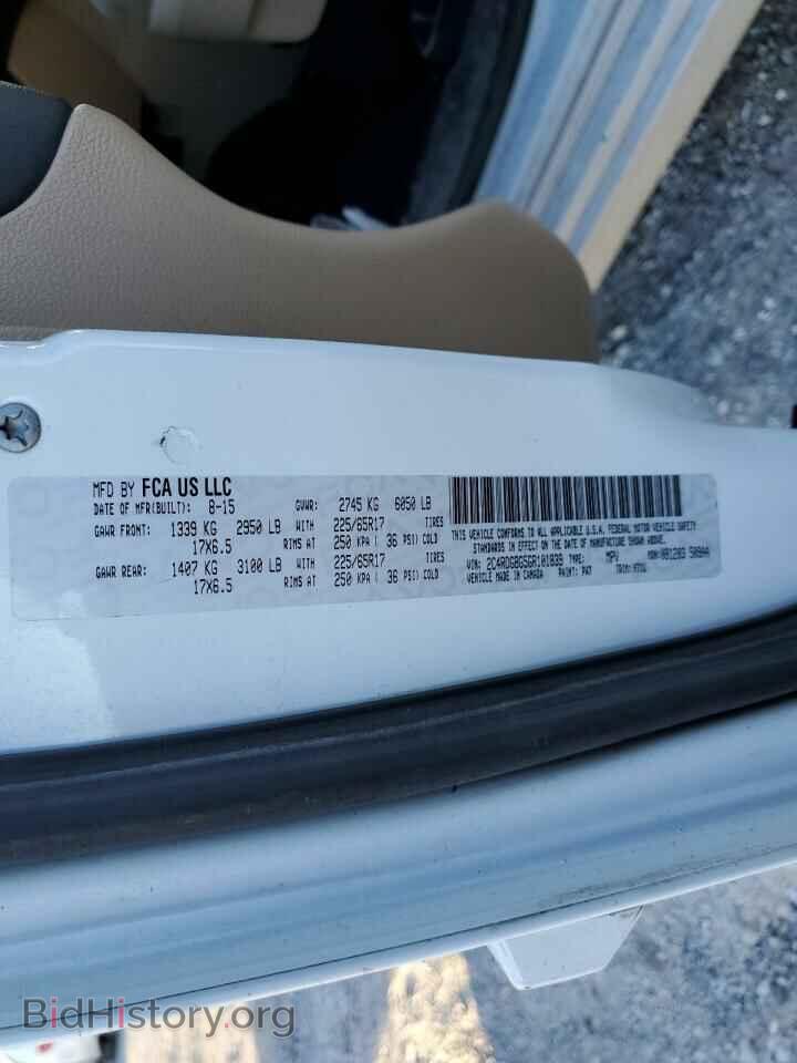 2016 DODGE CARAVAN - VIN: 2C4RDGBG5GR101839 - Photo 13