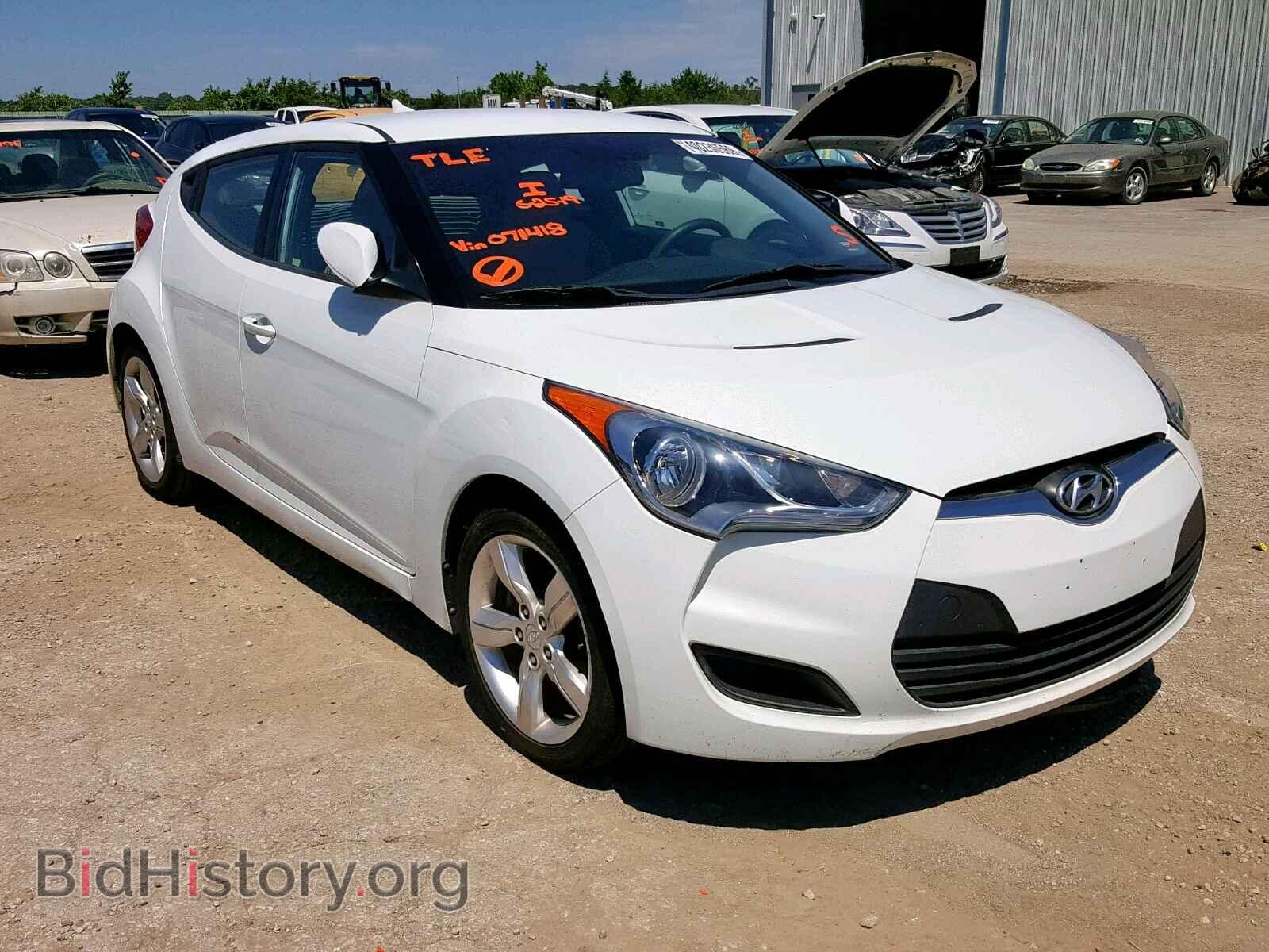 Photo KMHTC6AD1CU071418 - HYUNDAI VELOSTER 2012