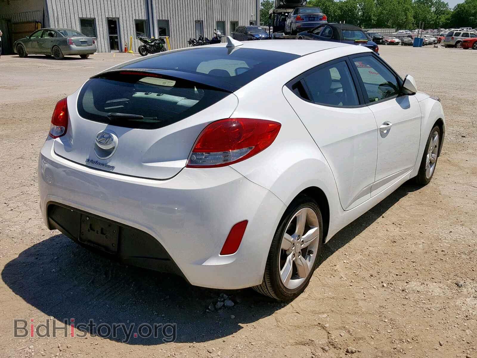 2012 HYUNDAI VELOSTER - VIN: KMHTC6AD1CU071418 - Фото 4