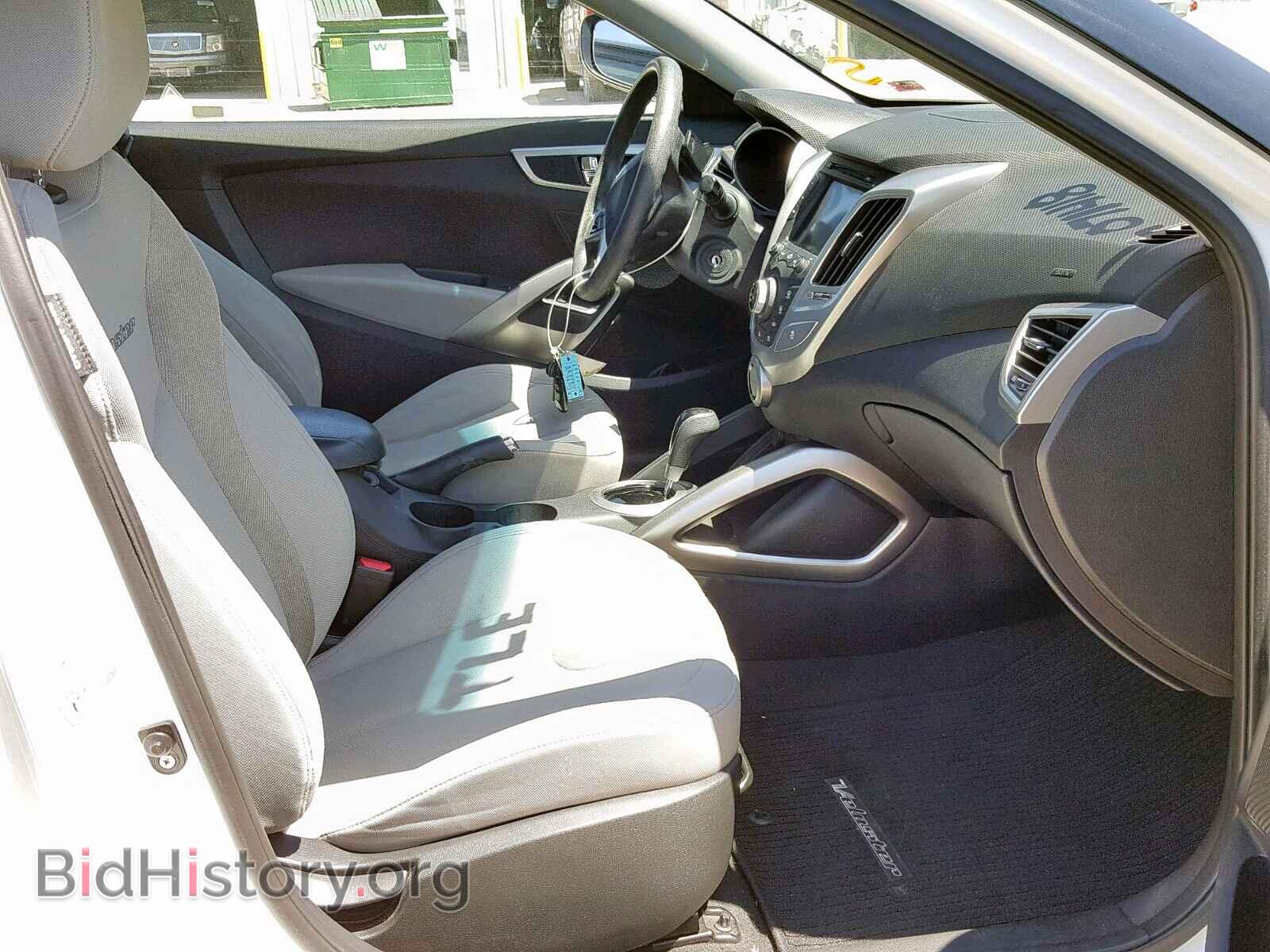2012 HYUNDAI VELOSTER - VIN: KMHTC6AD1CU071418 - Фото 5