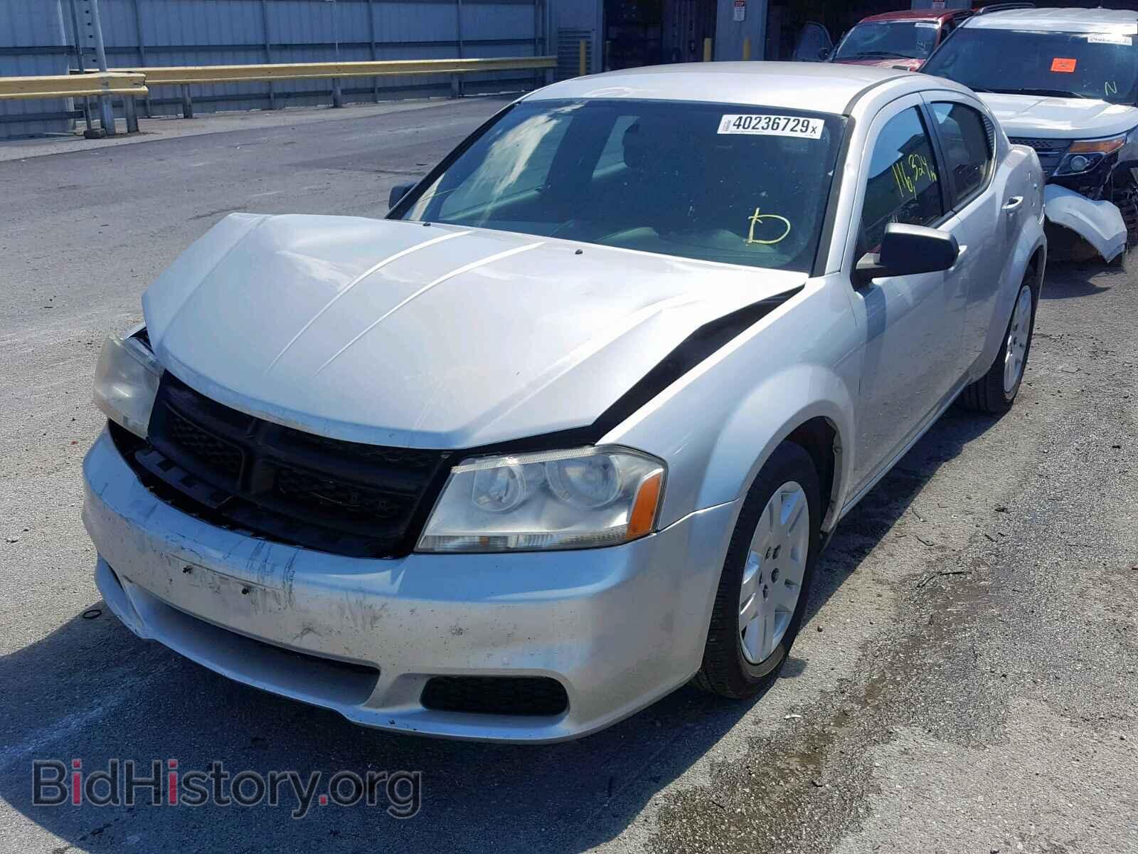 2011 DODGE AVENGER - VIN: 1B3BD4FB4BN538088 - Фото 2