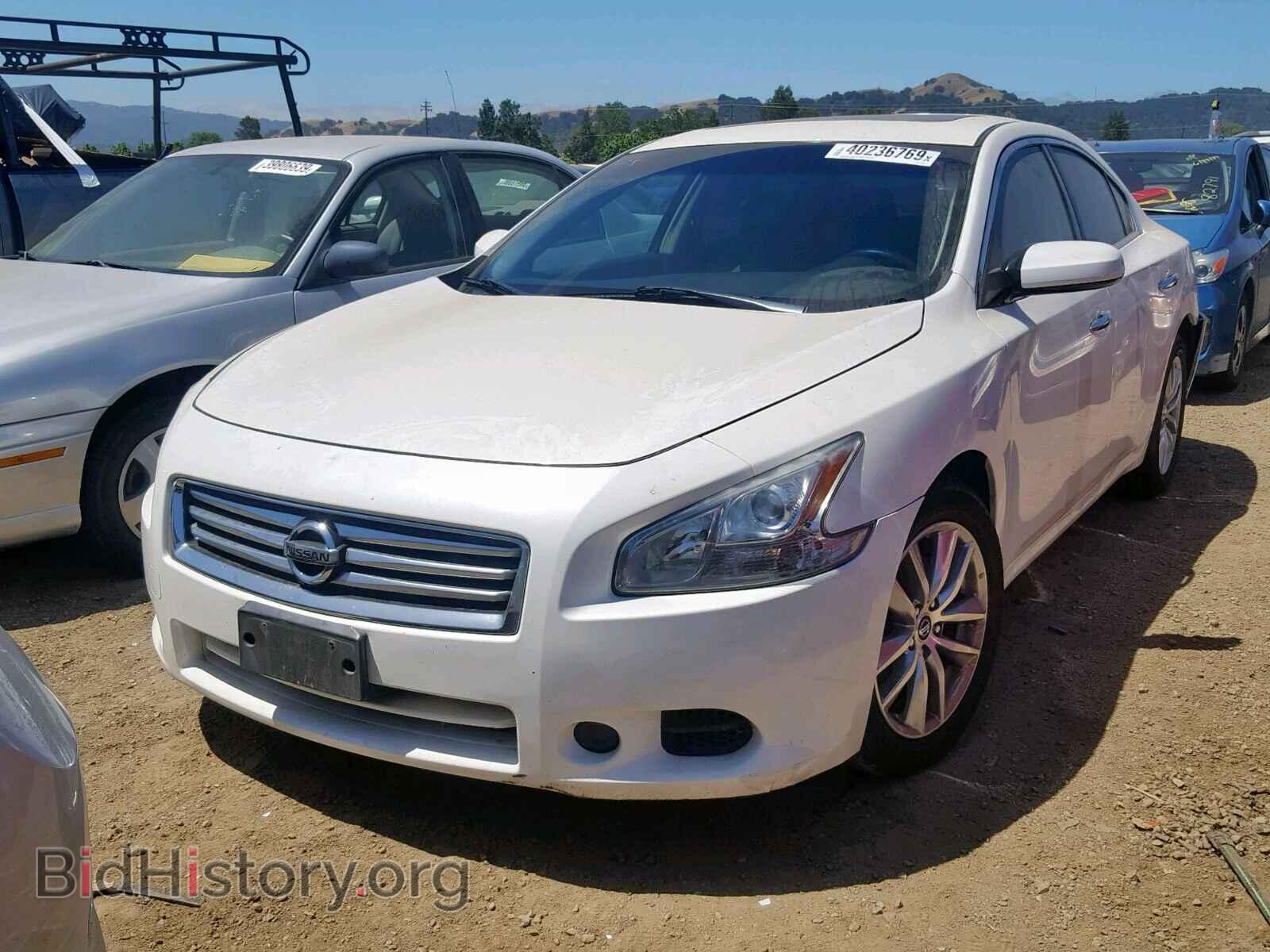 2012 NISSAN MAXIMA S - VIN: 1N4AA5AP3CC836369 - Фото 2