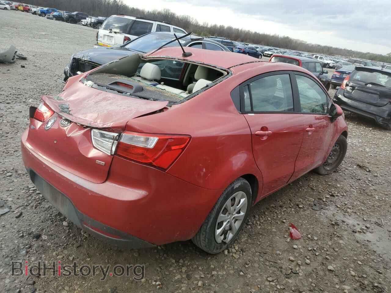 2013 KIA RIO - VIN: KNADM4A30D6098100 - Фото 3