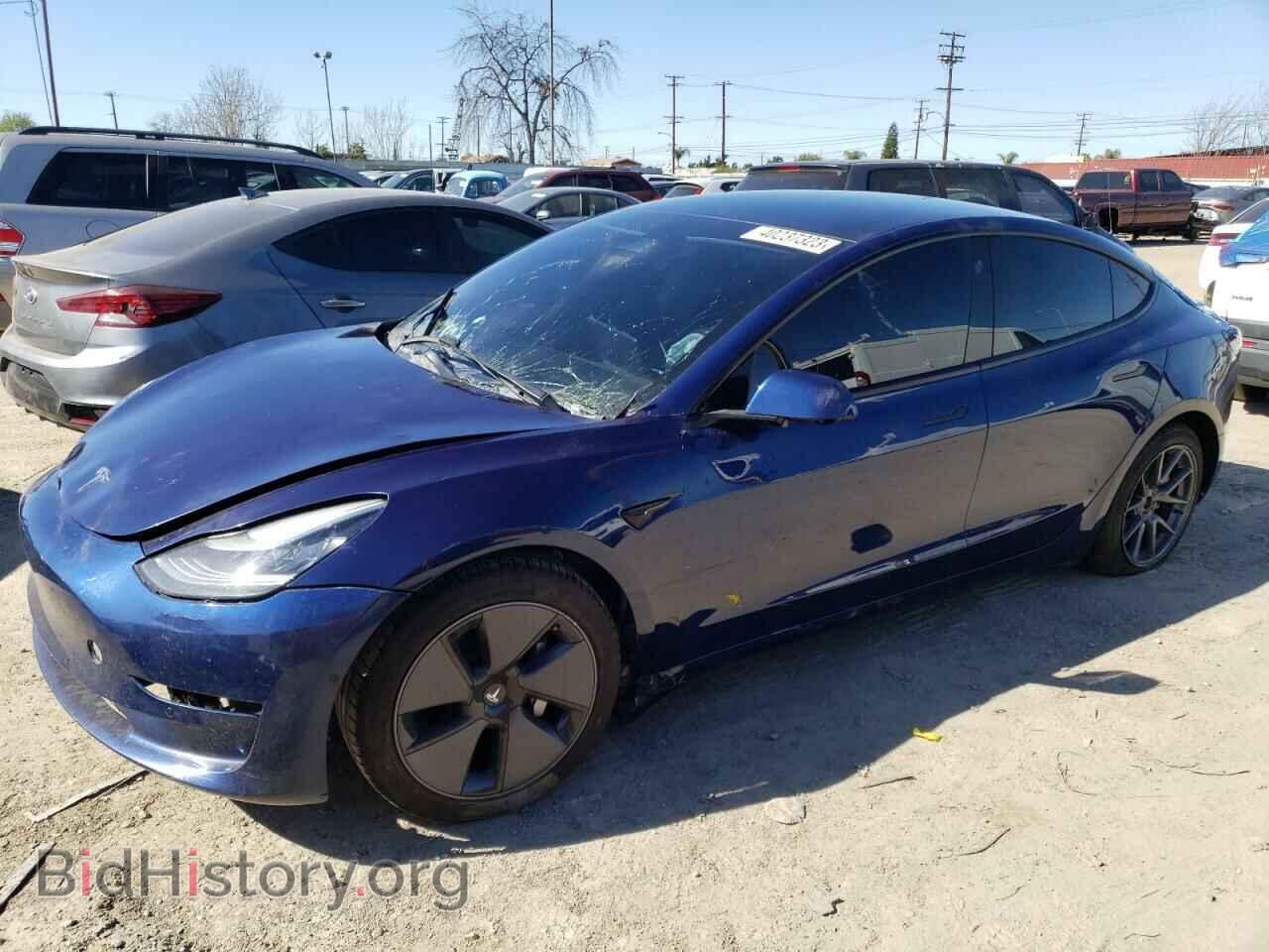 Photo 5YJ3E1EA9MF941332 - TESLA MODEL 3 2021