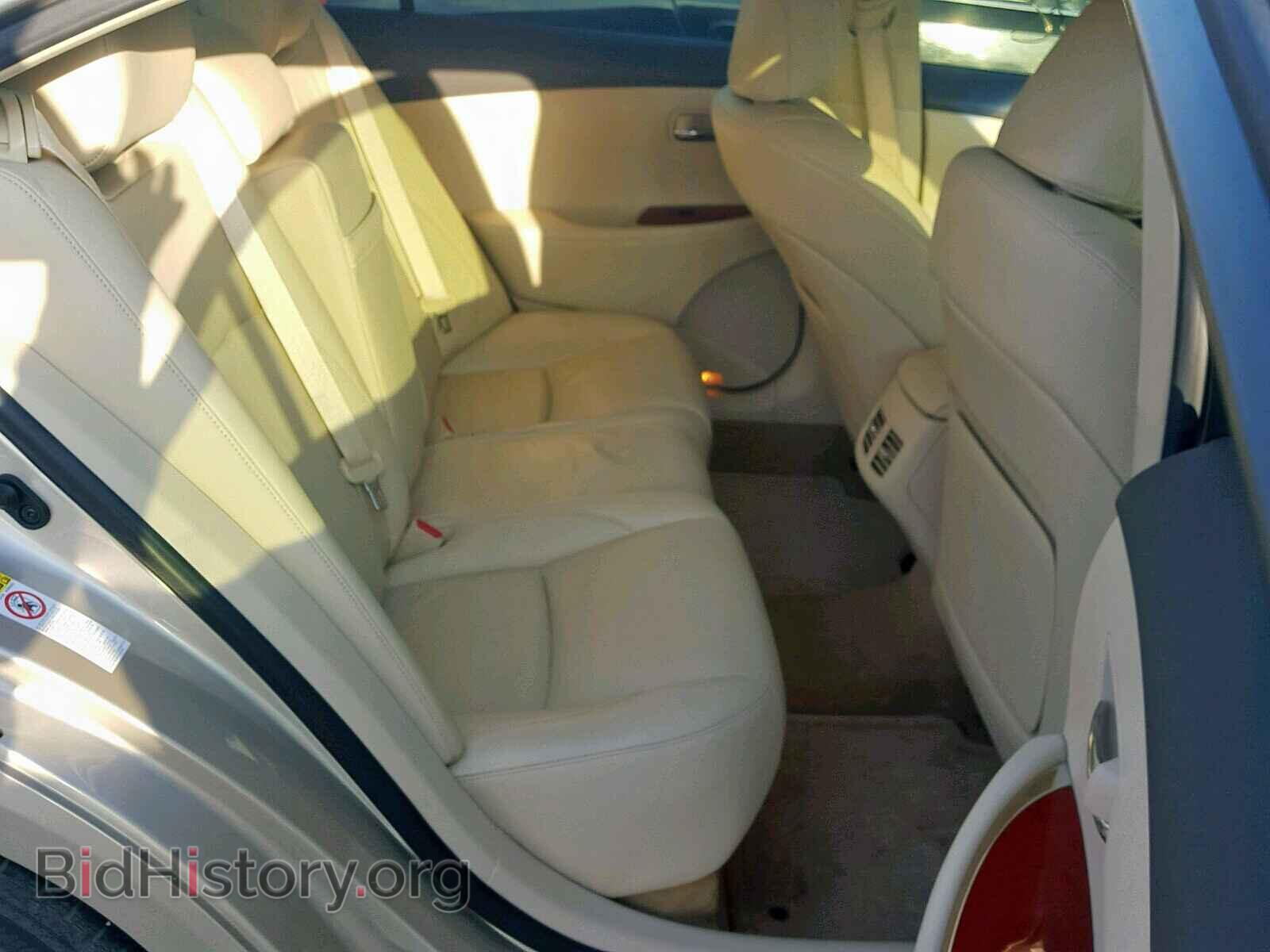 2012 LEXUS ES350 - VIN: JTHBK1EG0C2511164 - Фото 6