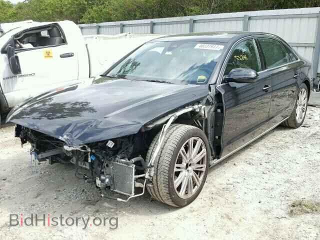 2013 AUDI A8 - VIN: WAURGAFD2DN016922 - Фото 2