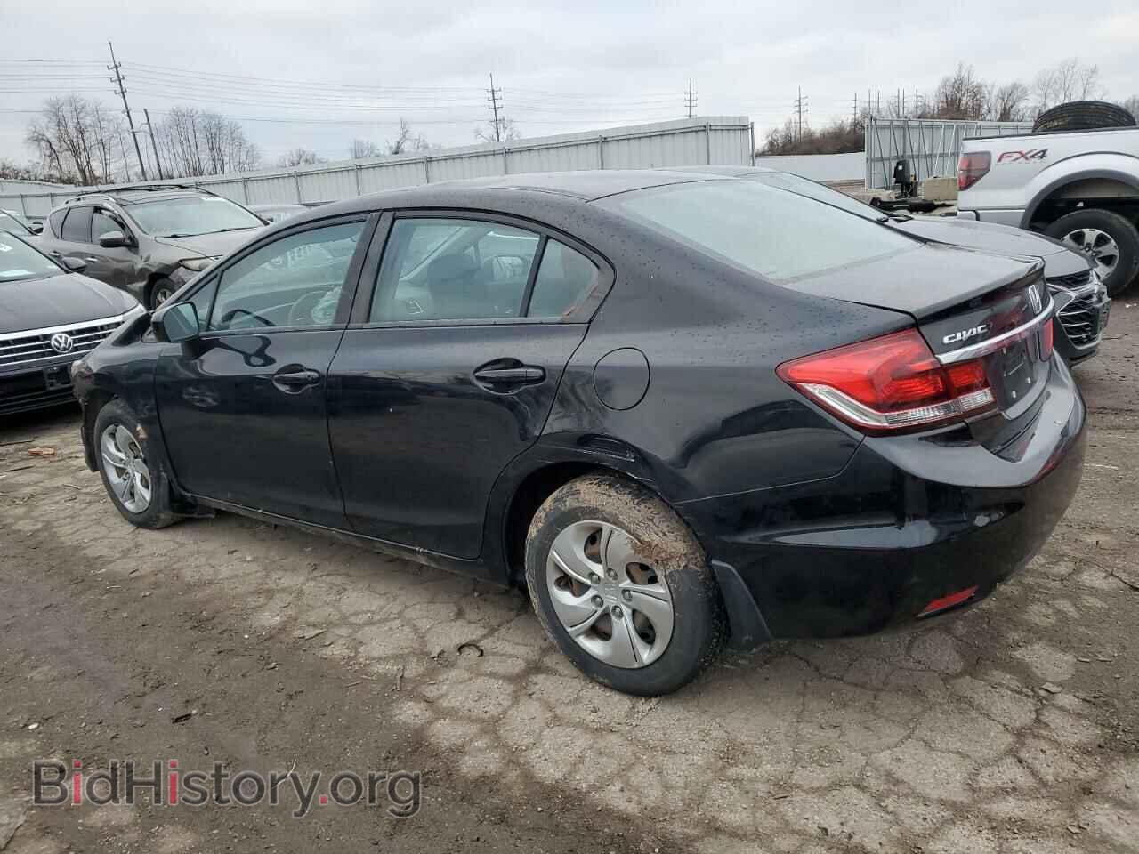 2014 HONDA CIVIC - VIN: 19XFB2F56EE001560 - Фото 2
