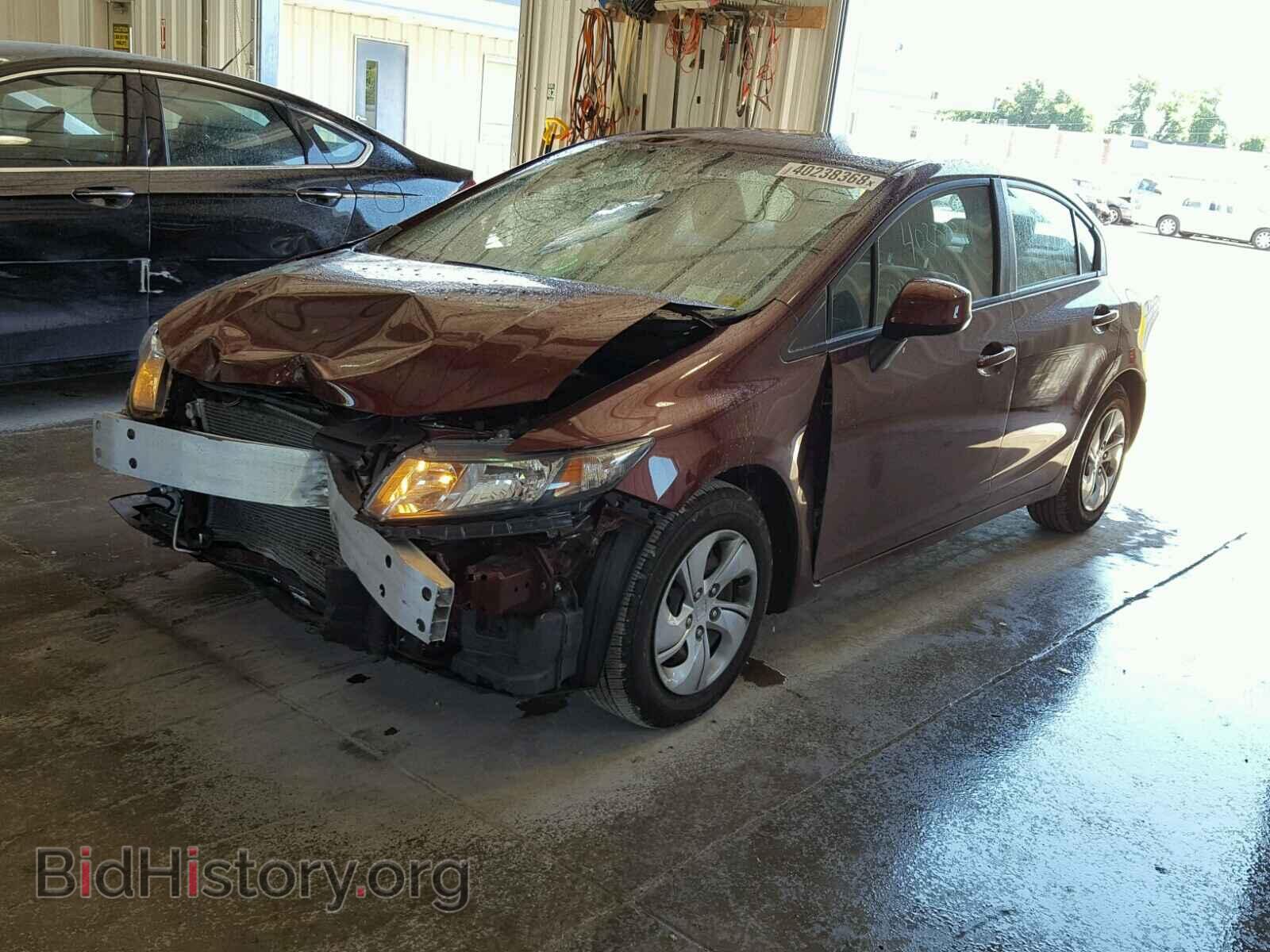 2013 HONDA CIVIC - VIN: 19XFB2F5XDE282986 - Фото 2