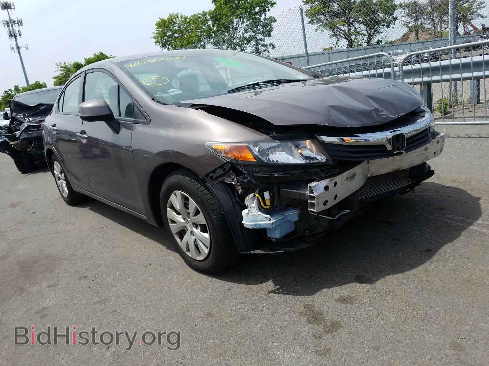 Фотография 19XFB2F56CE349906 - HONDA CIVIC 2012