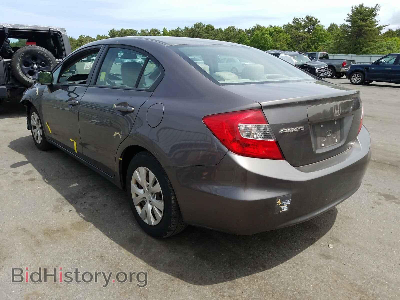 2012 HONDA CIVIC - VIN: 19XFB2F56CE349906 - Фото 3