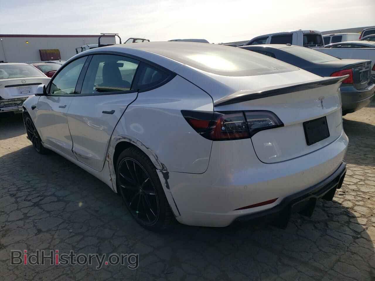 2022 TESLA MODEL 3 - VIN: 5YJ3E1EB7NF119803 - Фото 2