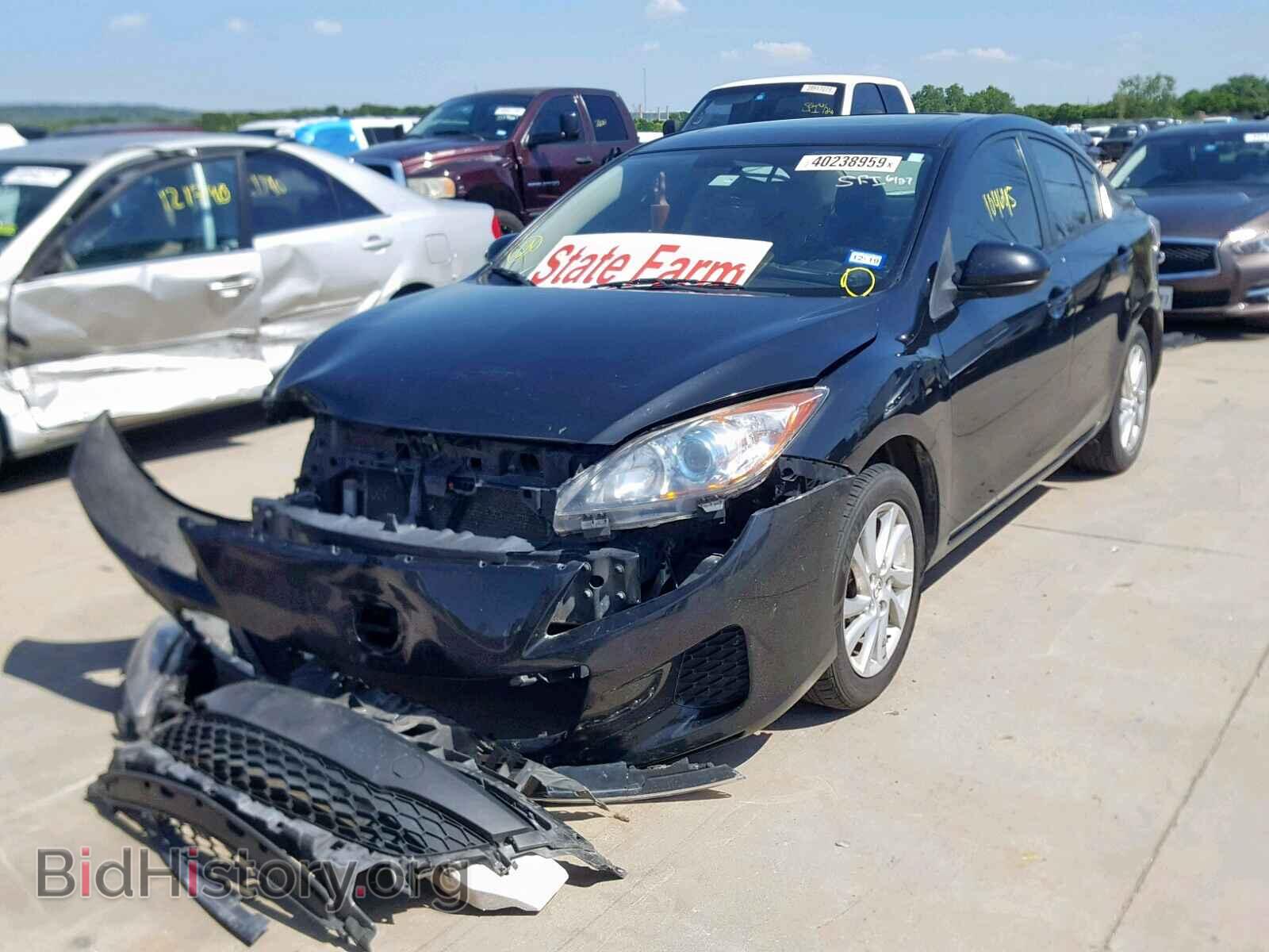 2012 MAZDA 3 - VIN: JM1BL1W70C1653548 - Фото 2