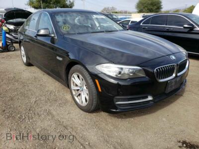 2014 BMW 5 SERIES 528 I, black — VIN WBA5A5C55ED510686, Copart
